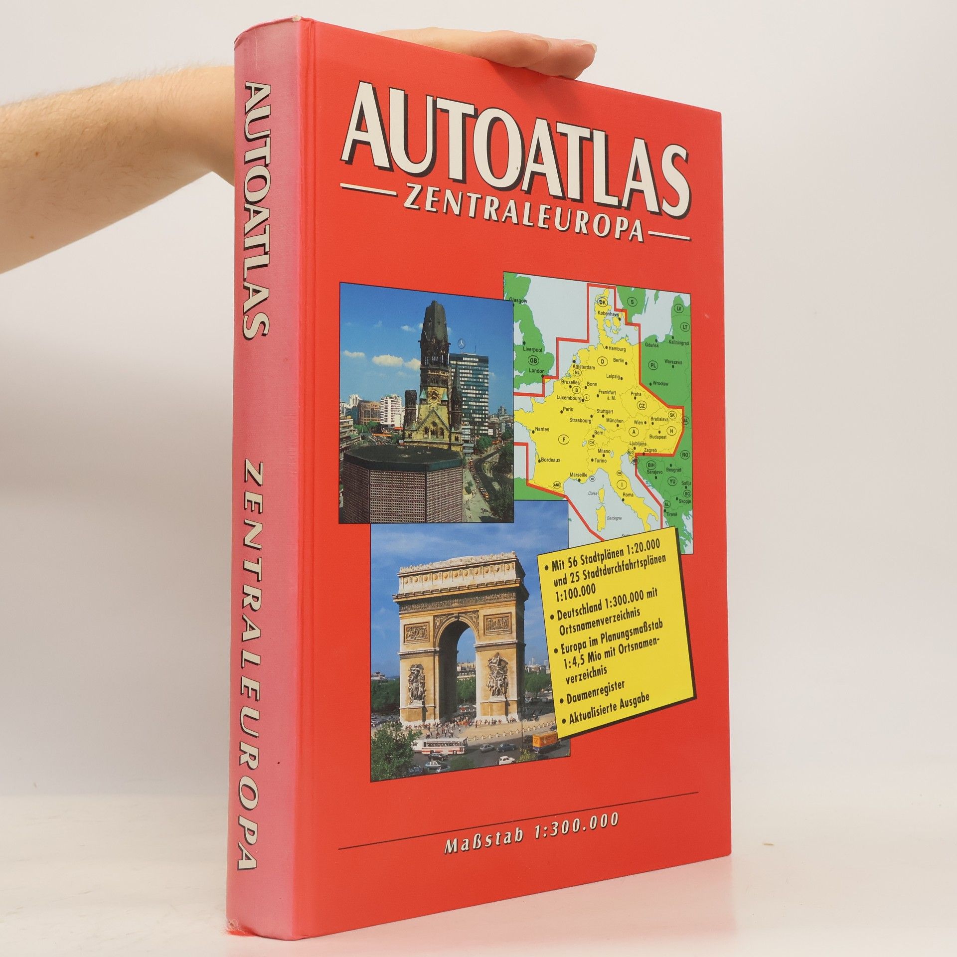 Autores varios Autoatlas. Zentraleuropa