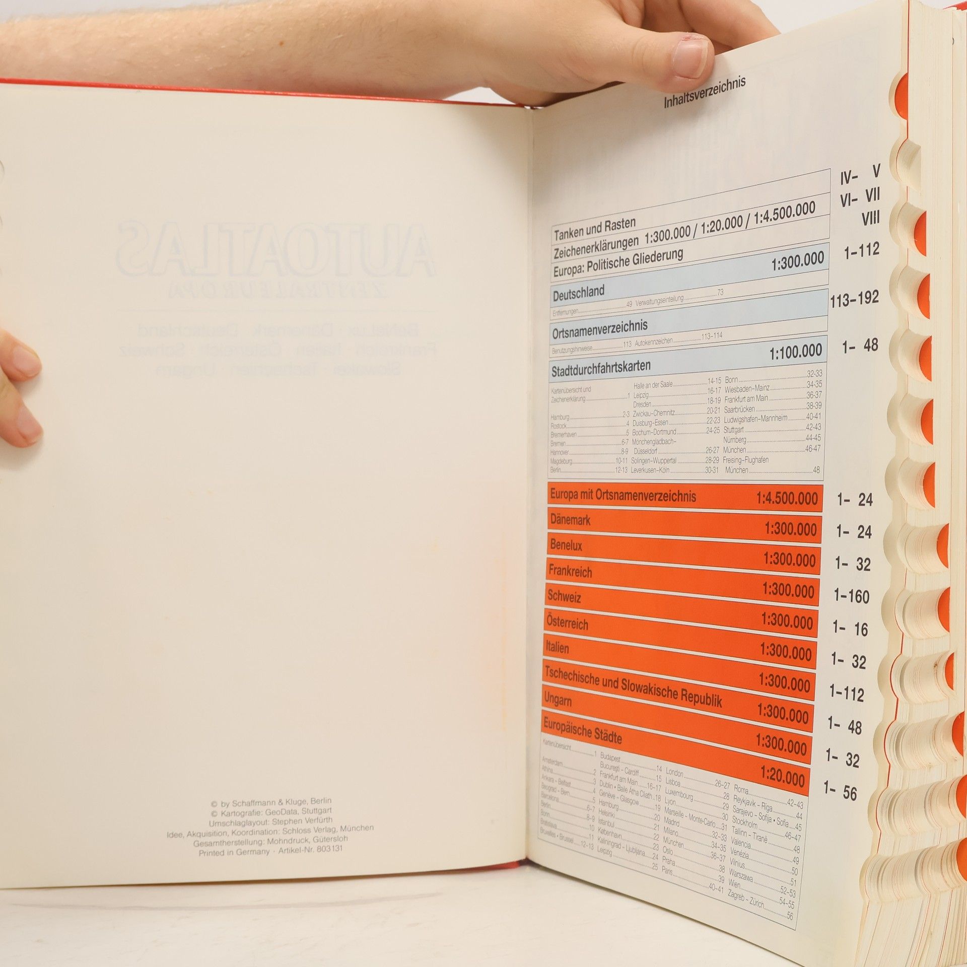 AA.VV. Autoatlas. Zentraleuropa