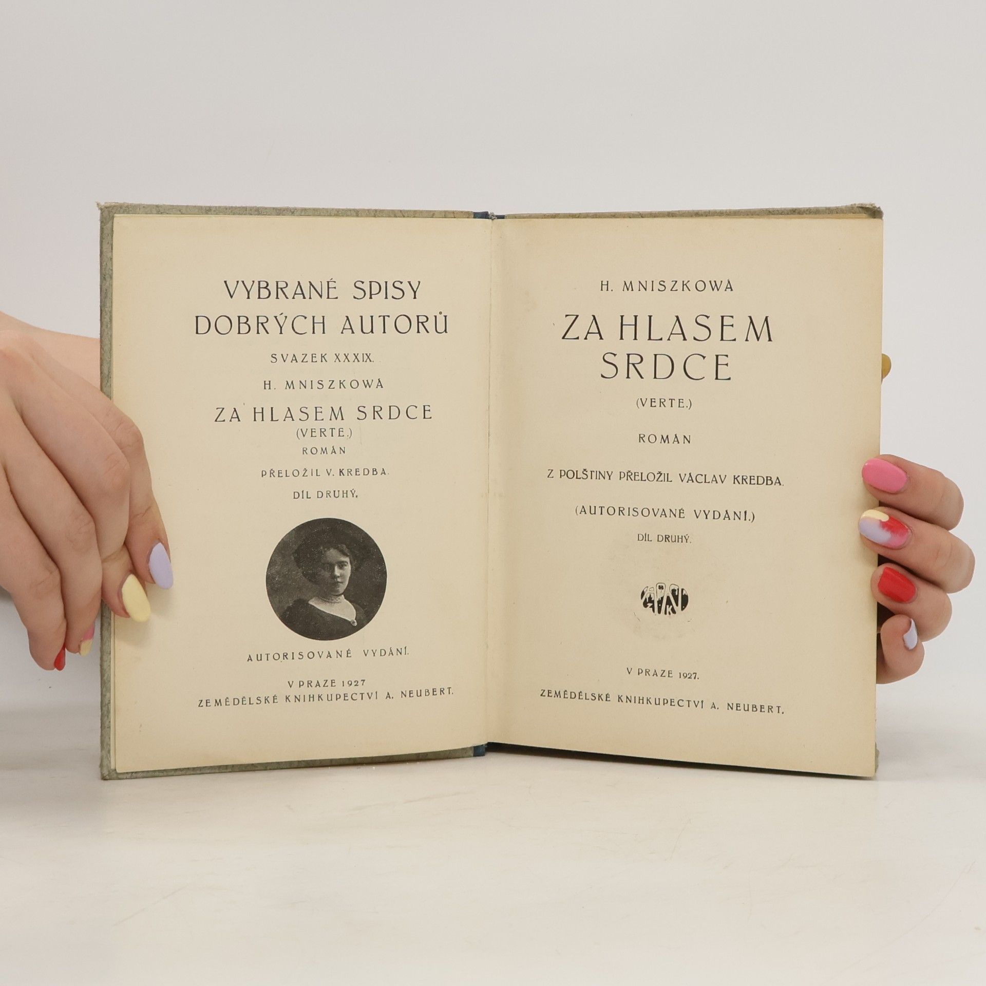 H. Mniszkowa Za hlasem srdce