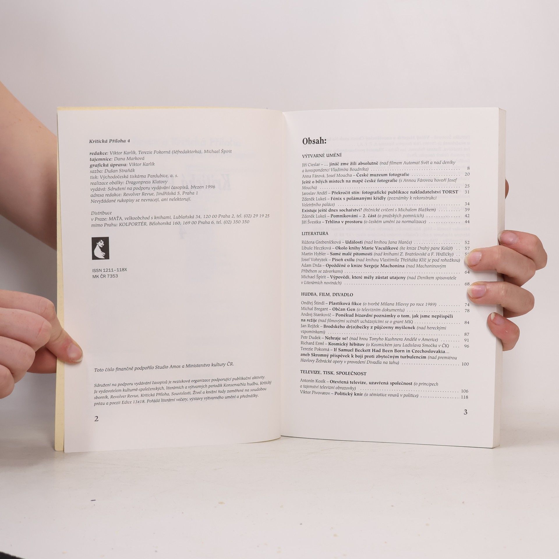 Autores varios Kritická příloha 4. Revolver revue