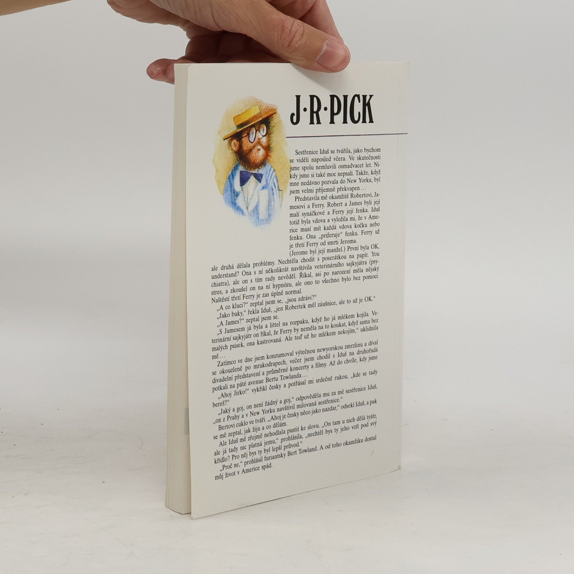 Jiří Robert Pick Kabaret s nahou slečnou