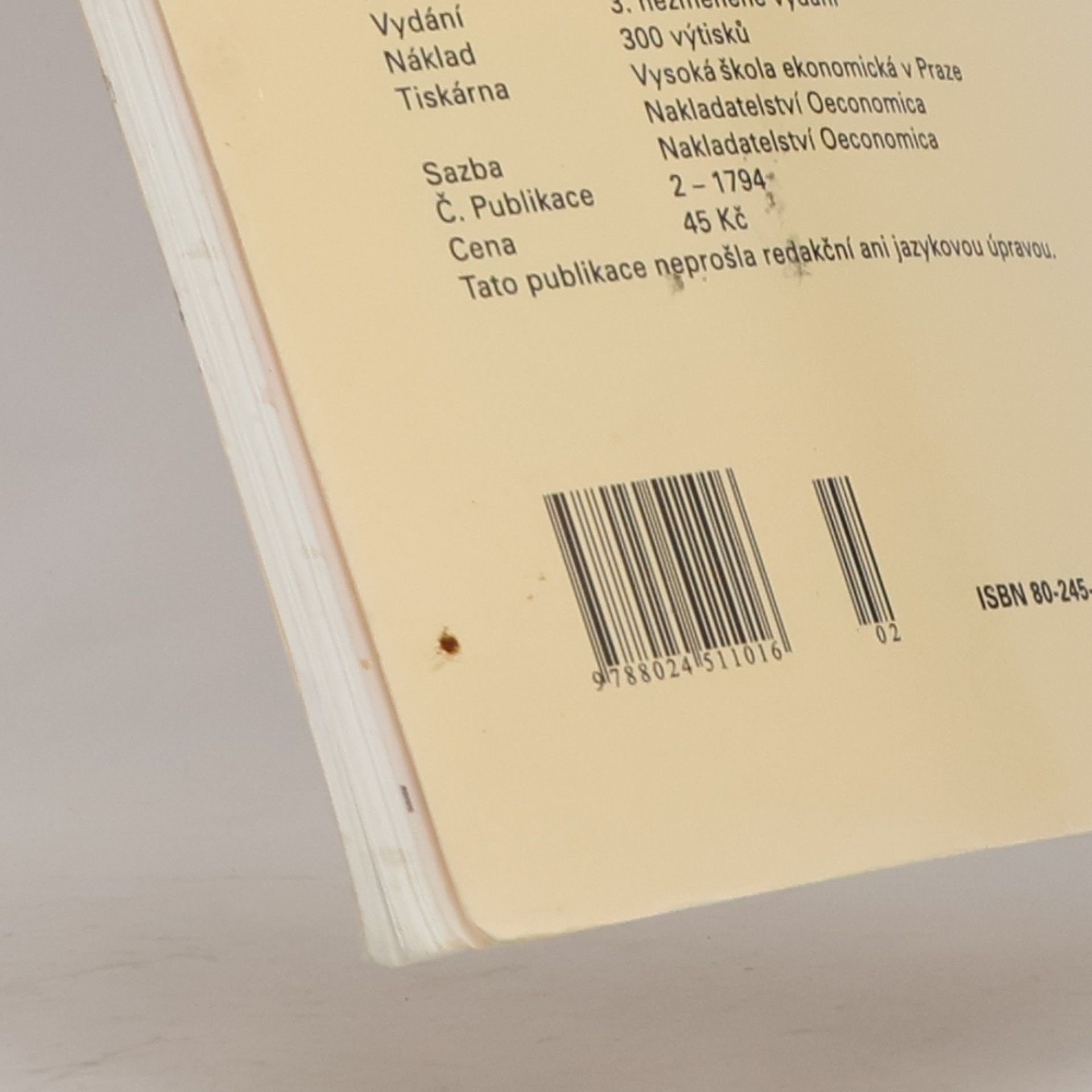 Anna Antošová Vysoká škola ekonomická v Praze, Fakulta mezinárodních vztahů: Soubor cvičení k české gramatice