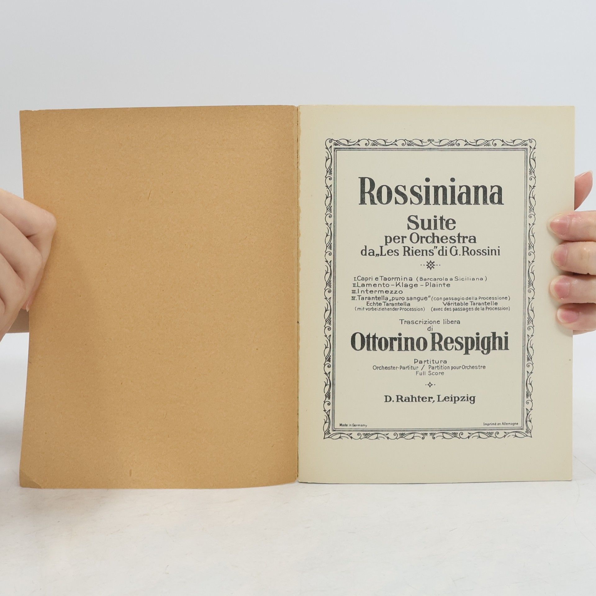 Ottorino Respighi Rossiniana