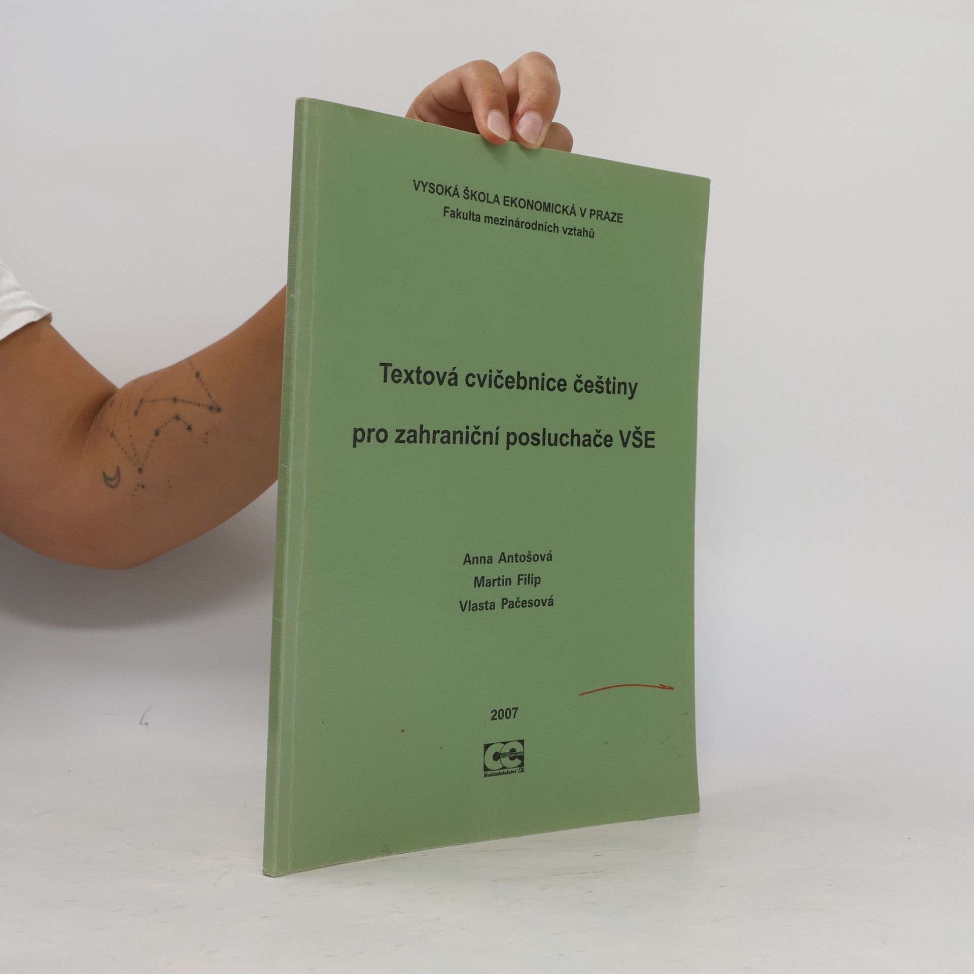 Textová cvičebnice češtiny pro zahraniční posluchače VŠE
