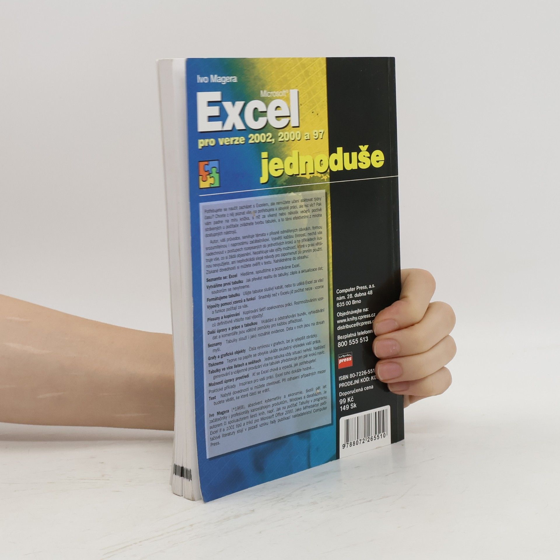 Ivo Magera Microsoft Excel pro verze 2002, 2000 a 97 - jednoduše