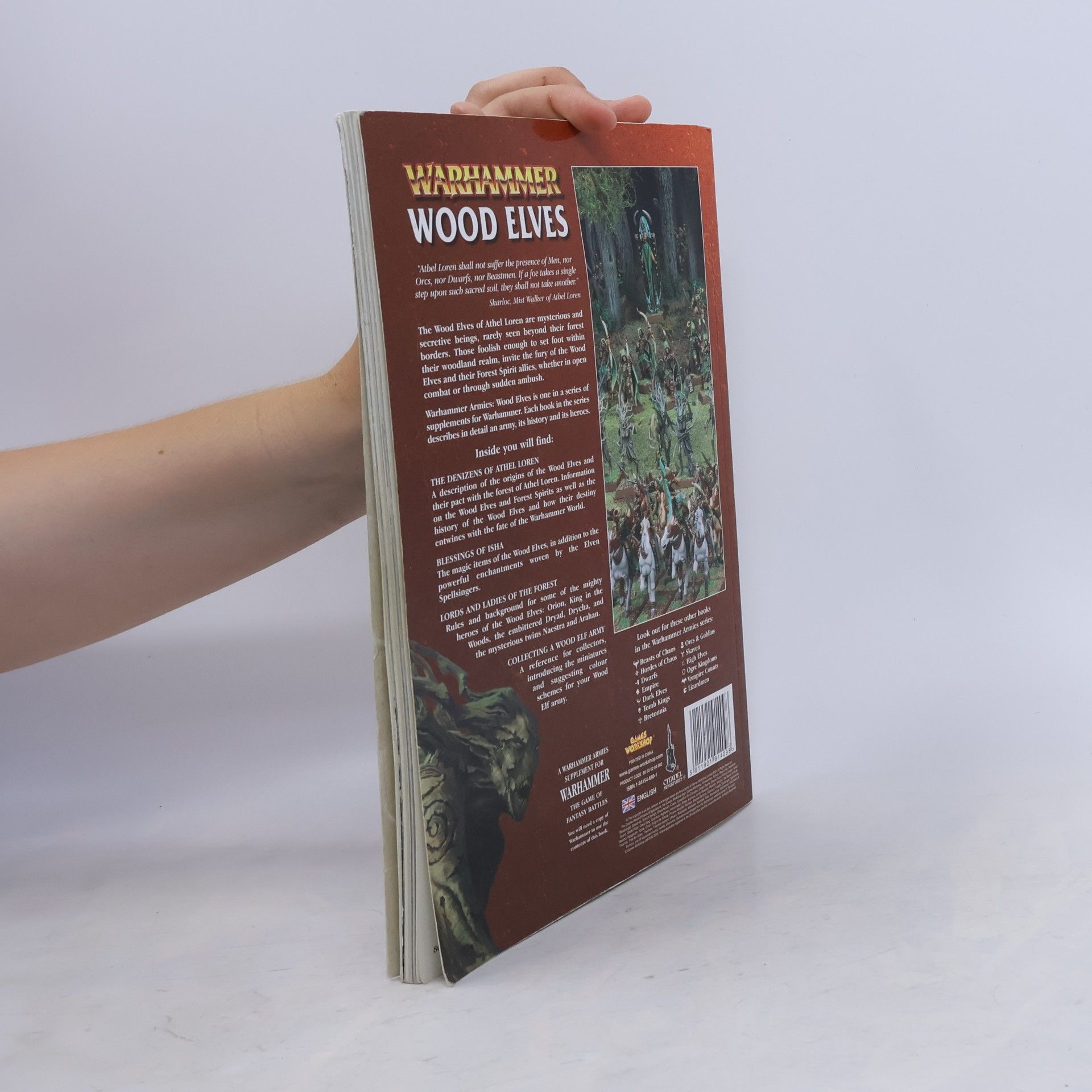 Matthew Ward Warhammer Armies: Wood Elves