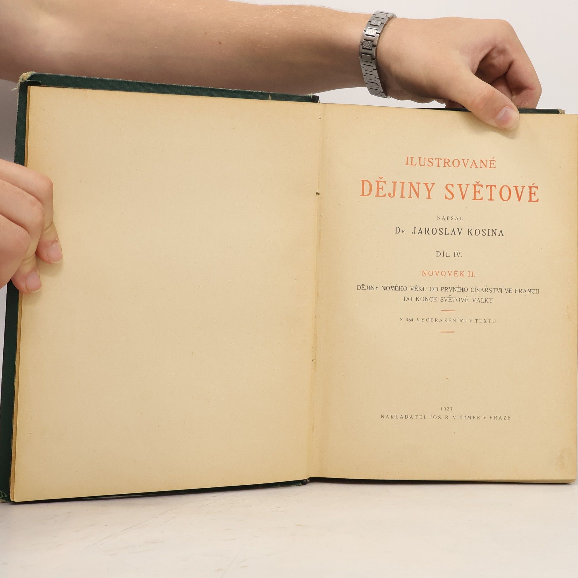 Jaroslav Kosina Ilustrované dějiny světové IV. Novověk 2