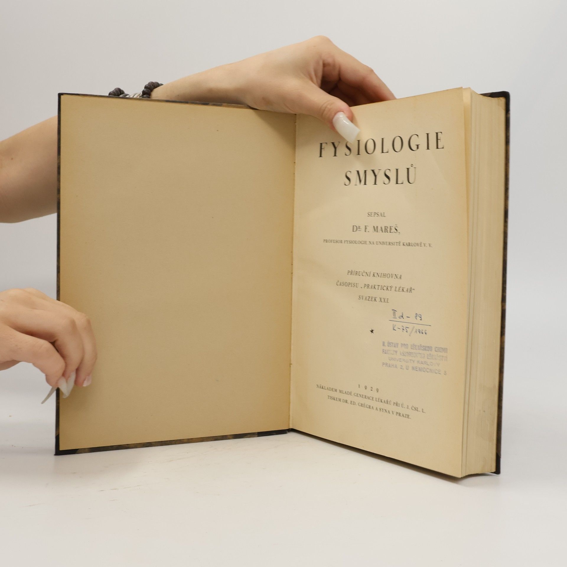 Kolektiv autorů Fysiologie smyslů