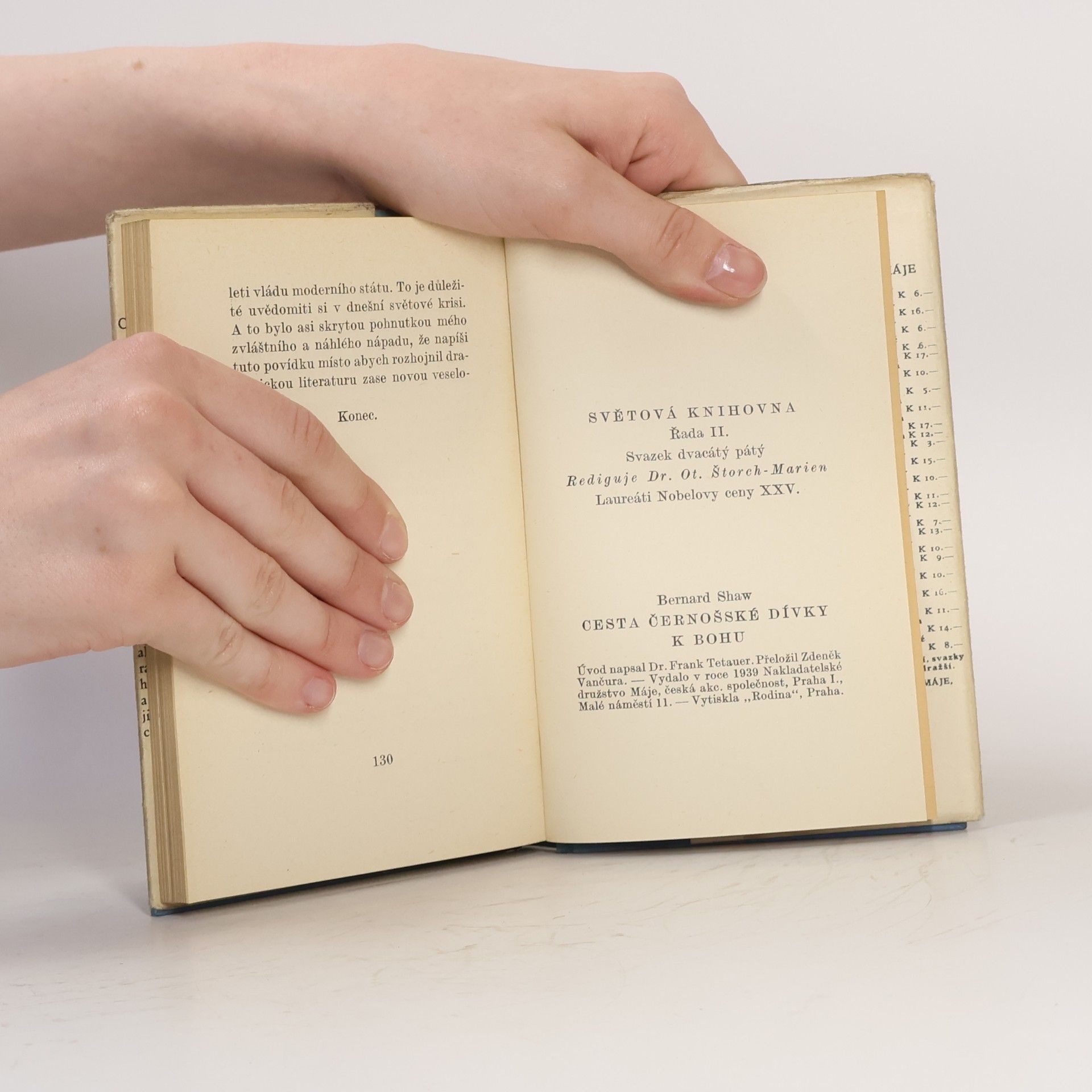 George Bernard Shaw Cesta černošské dívky k Bohu