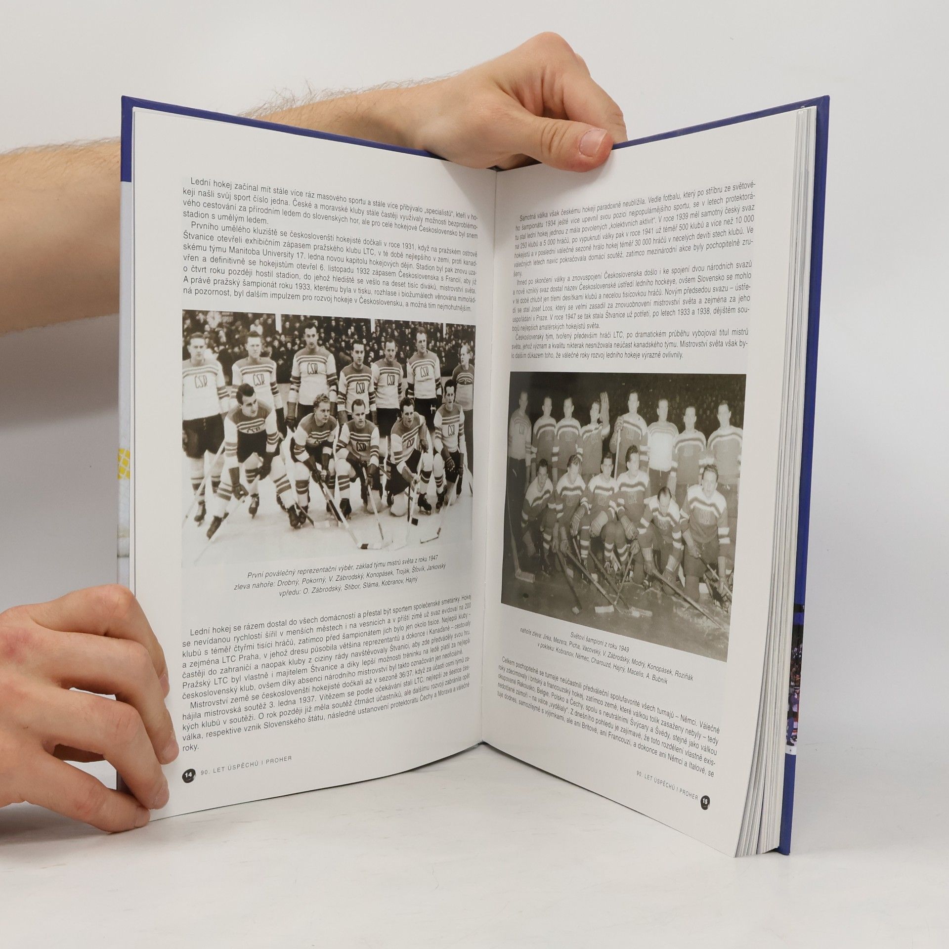Kamil Ondroušek Historie československého a českého hokeje 1908-1999