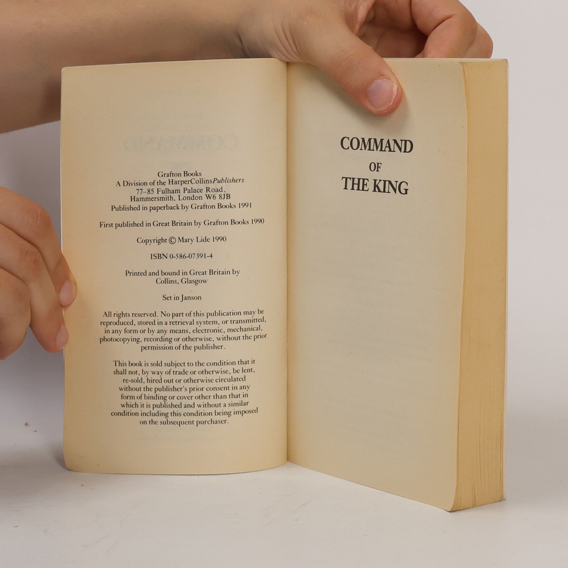 Mary Lide Command of the King