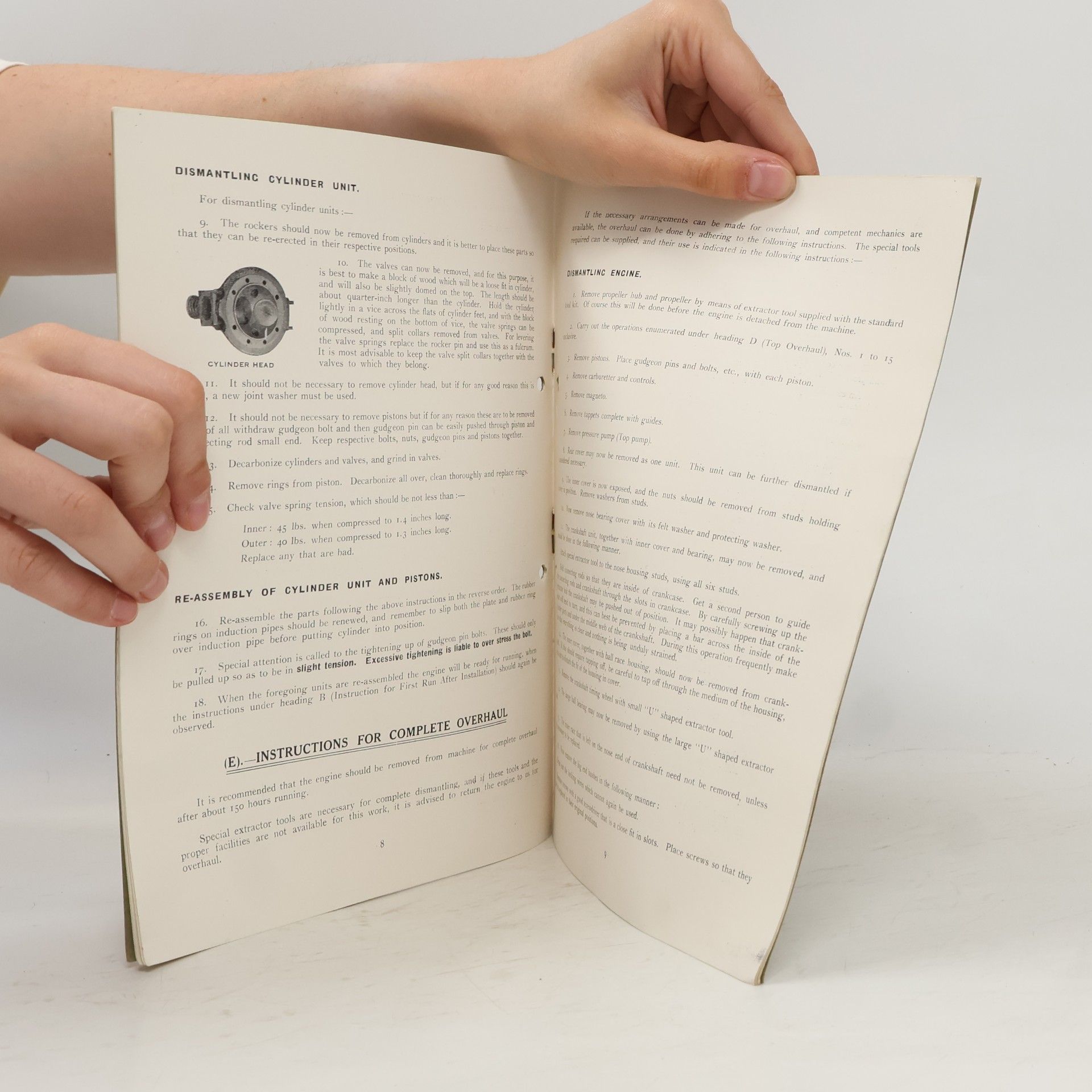 Autorenkollektiv Handbook of Instructions on Maintenance and Running