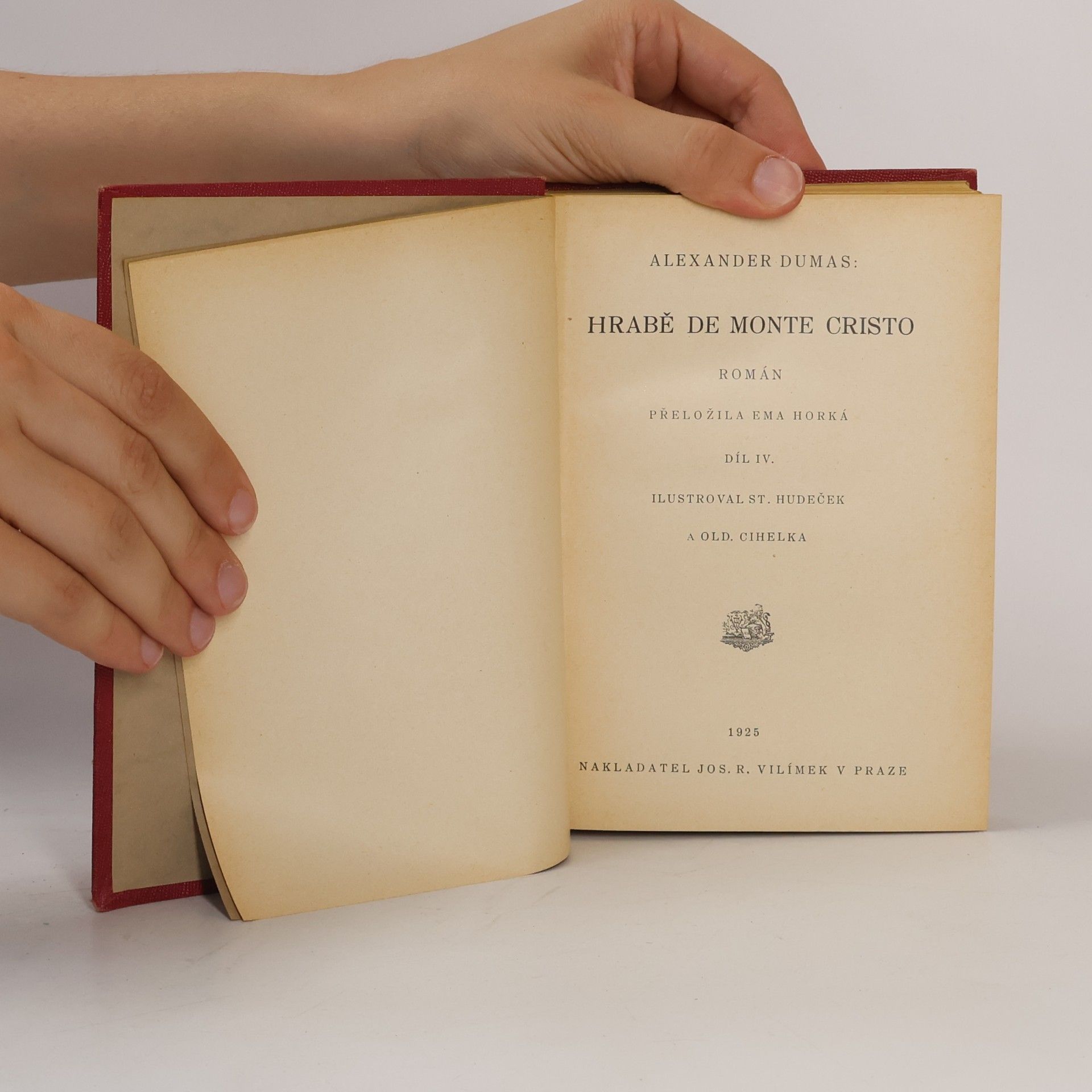 Alexandre Dumas starší Hrabě de Monte Cristo. Díl V.