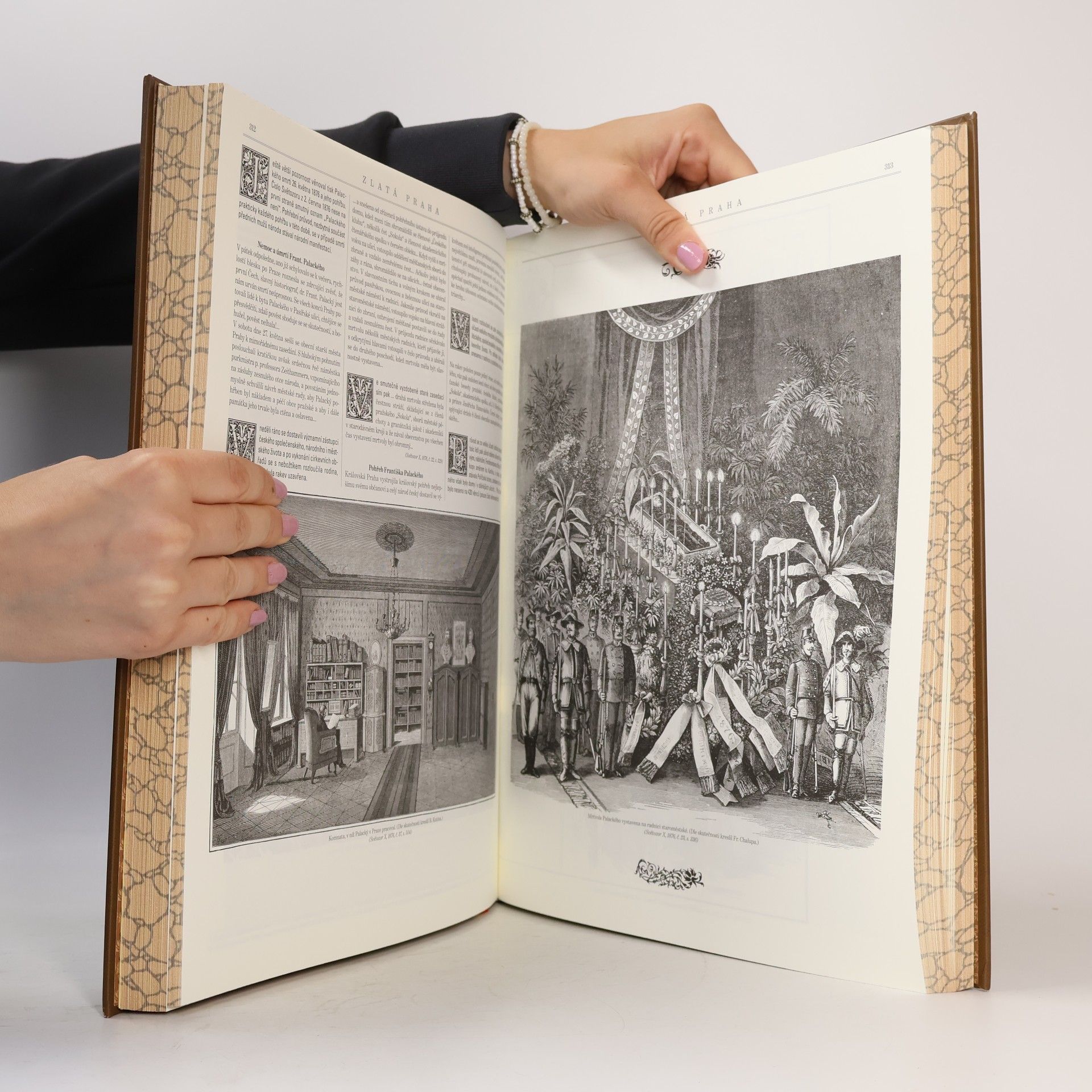 Pavla Státníková Zlatá Praha. Proměny města v ilustracích časopisů v šedesátých až osmdesátých let 19. století