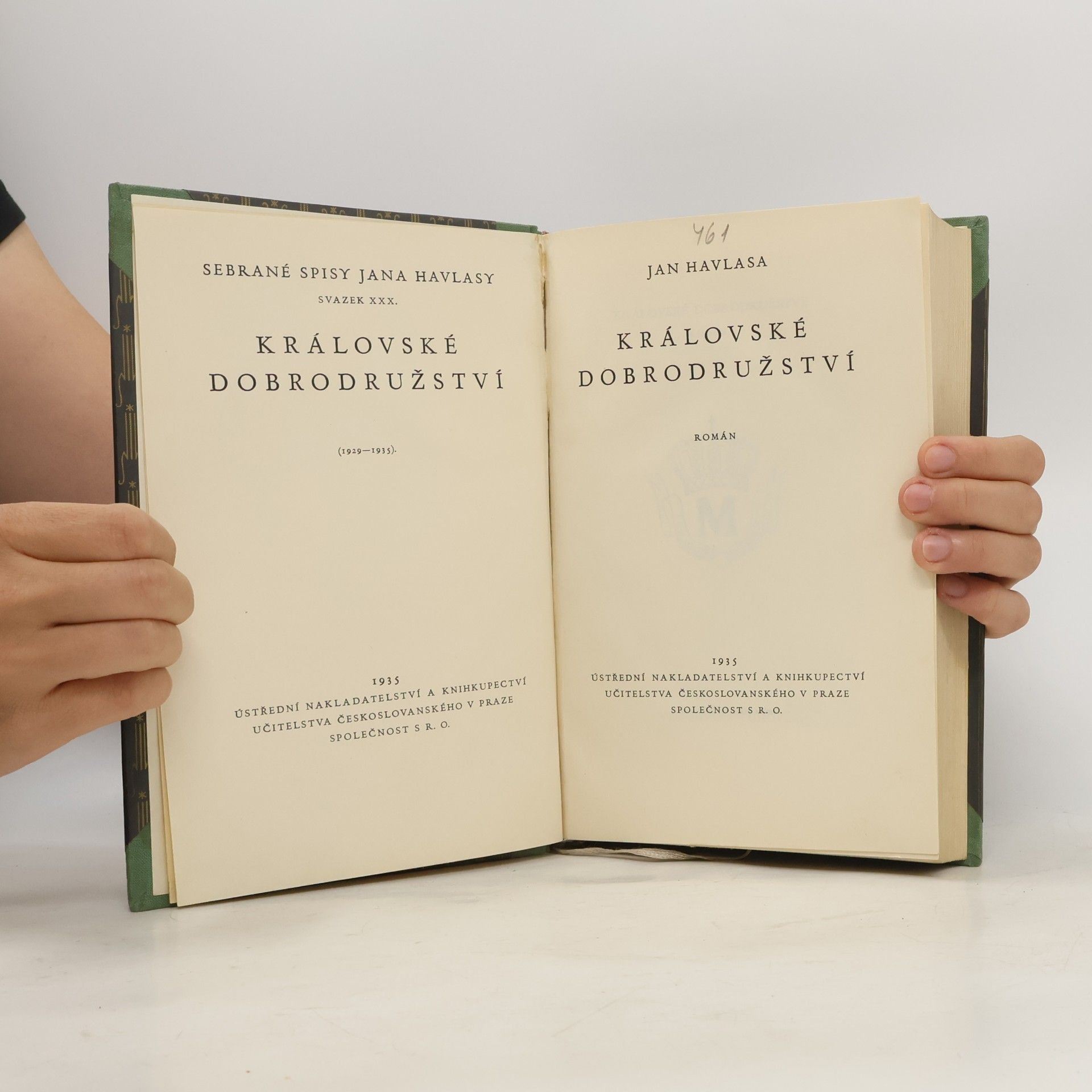 Jan Havlasa Královské dobrodružství (A4, 480 s.)