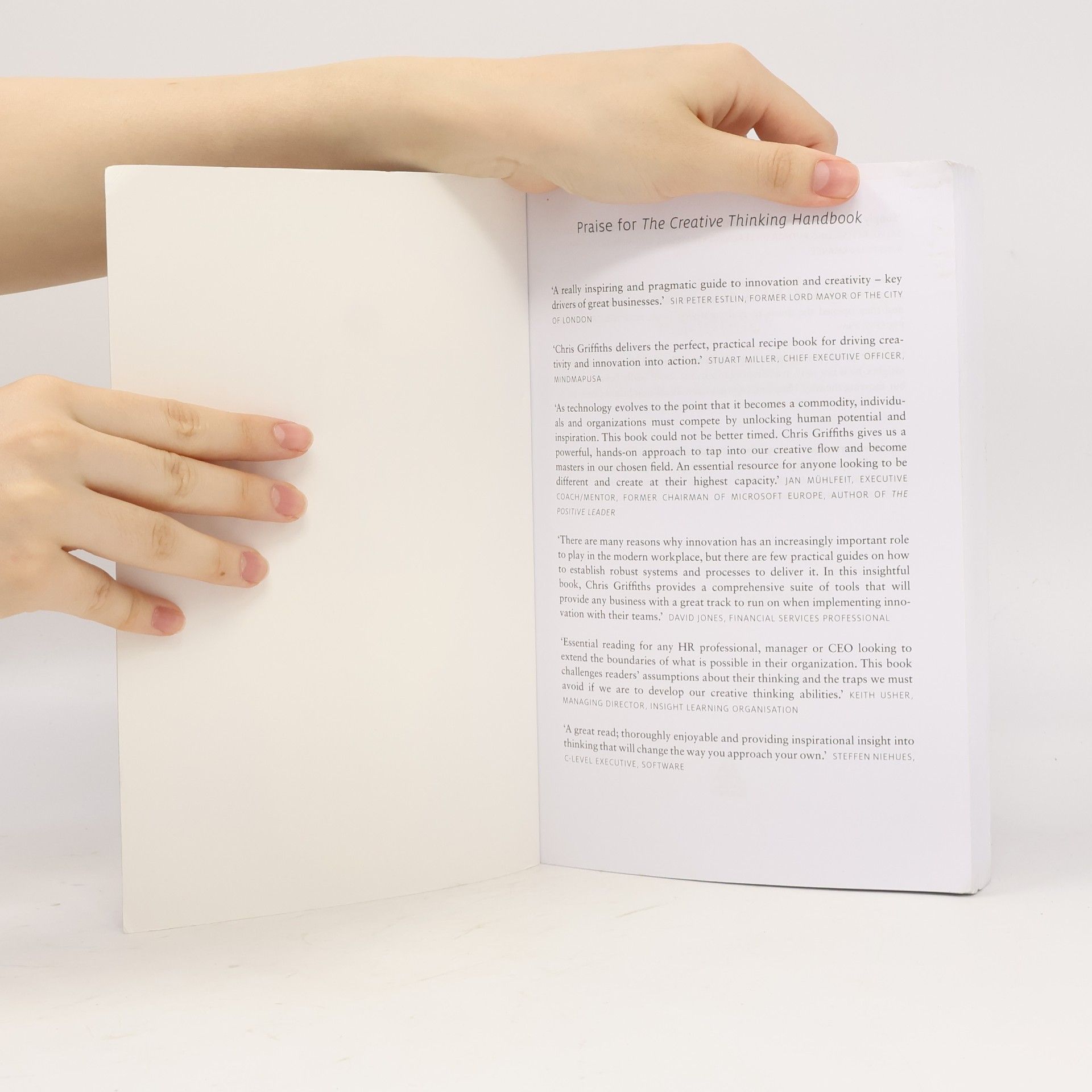Chris Griffiths The Creative Thinking Handbook