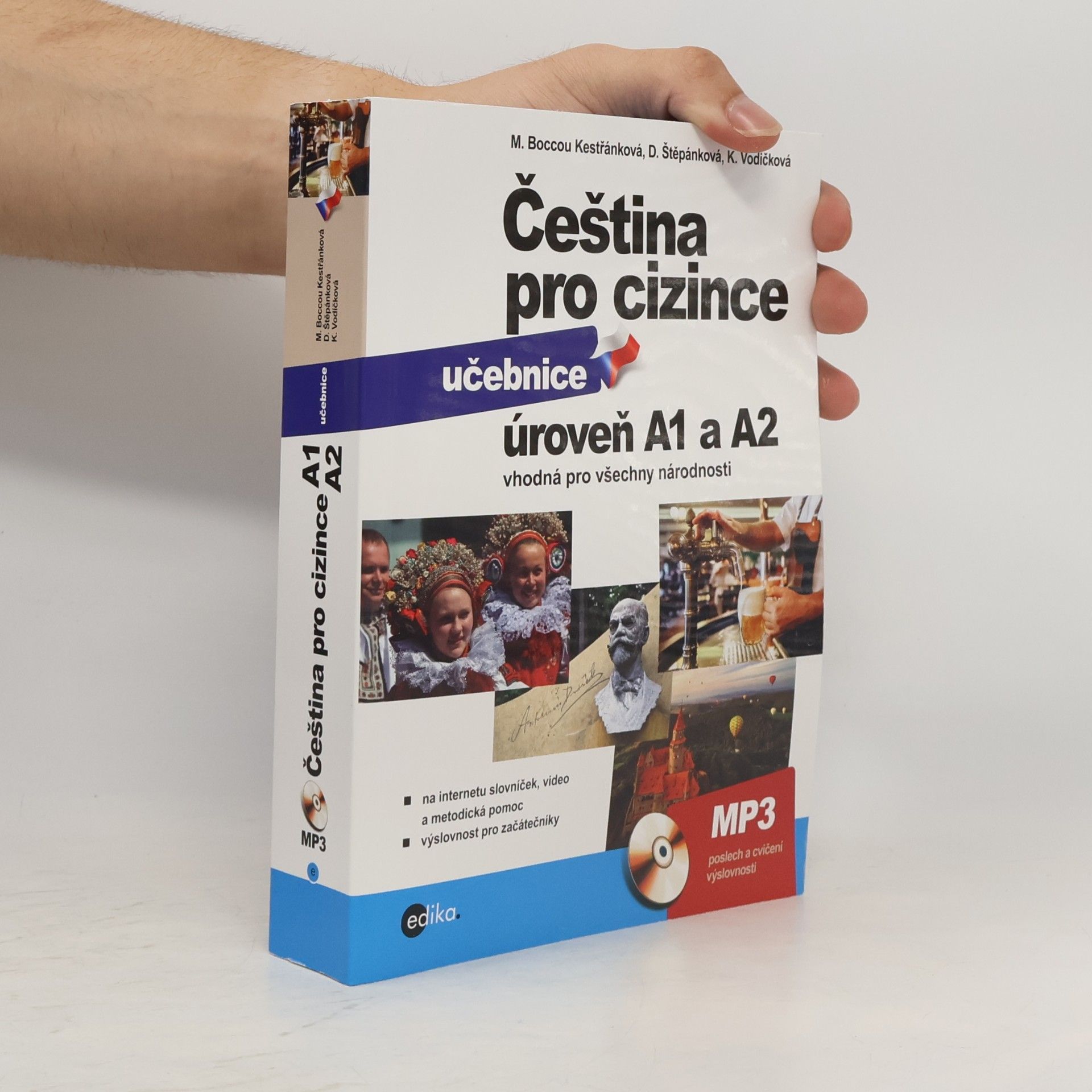 Čeština pro cizince. úroveň A1 a A2. učebnice