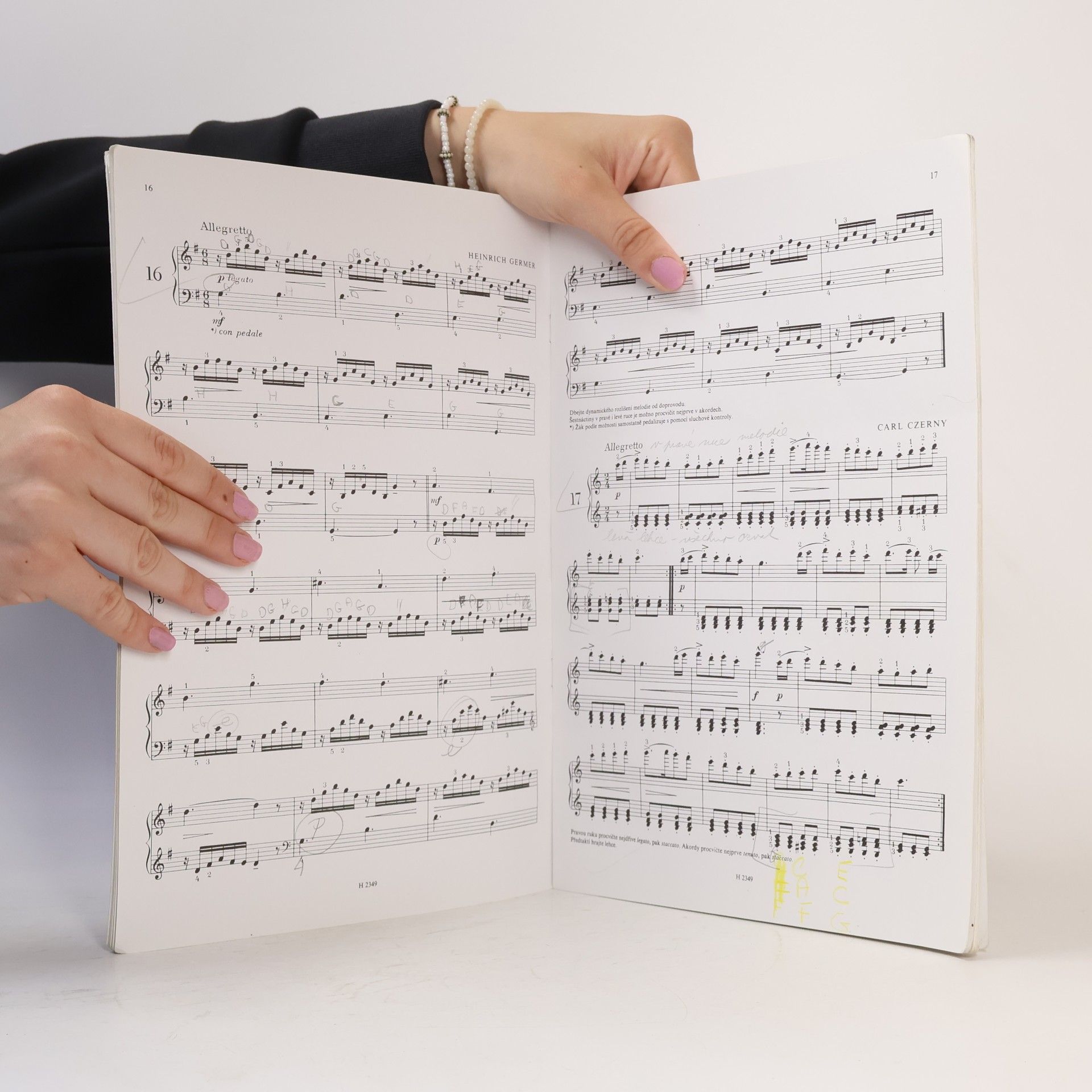 E. Klein Album etud II.