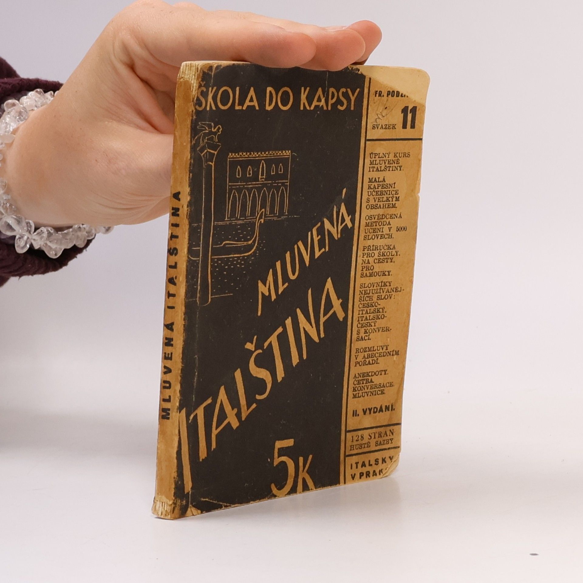 František Podzimek Škola do kapsy. Mluvená italština