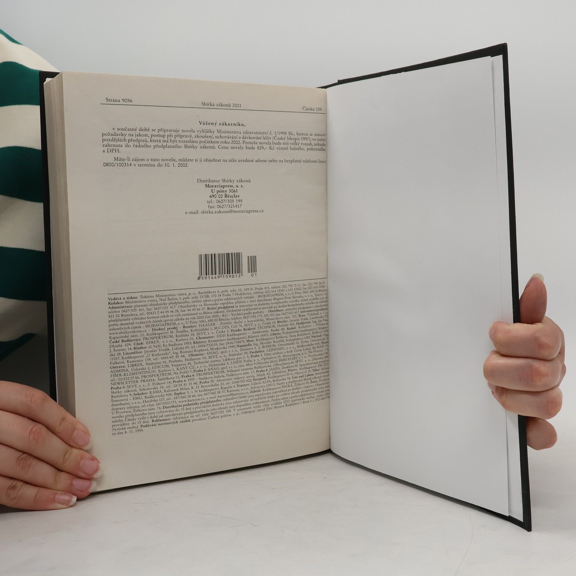 Autorenkollektiv Sbírka zákonů ČR 2001 V.