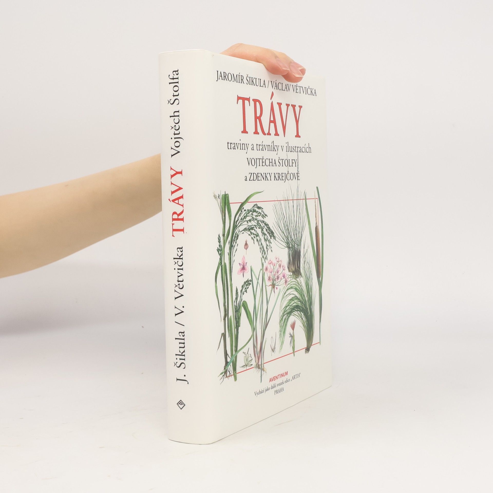 Václav Větvička Trávy, traviny a trávníky v ilustracích Vojtěcha Štolfy a Zdenky Krejčové