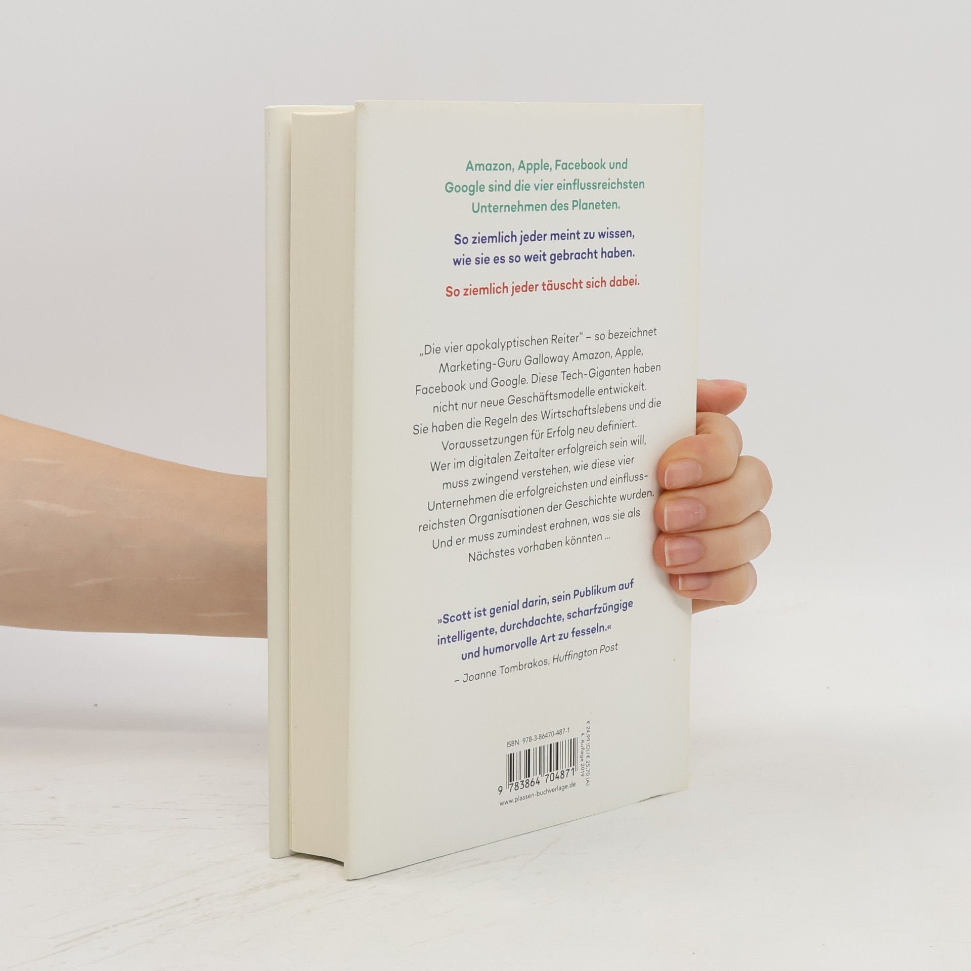 Scott Galloway The four Die geheime DNA von Amazon, Apple, Facebook und Google