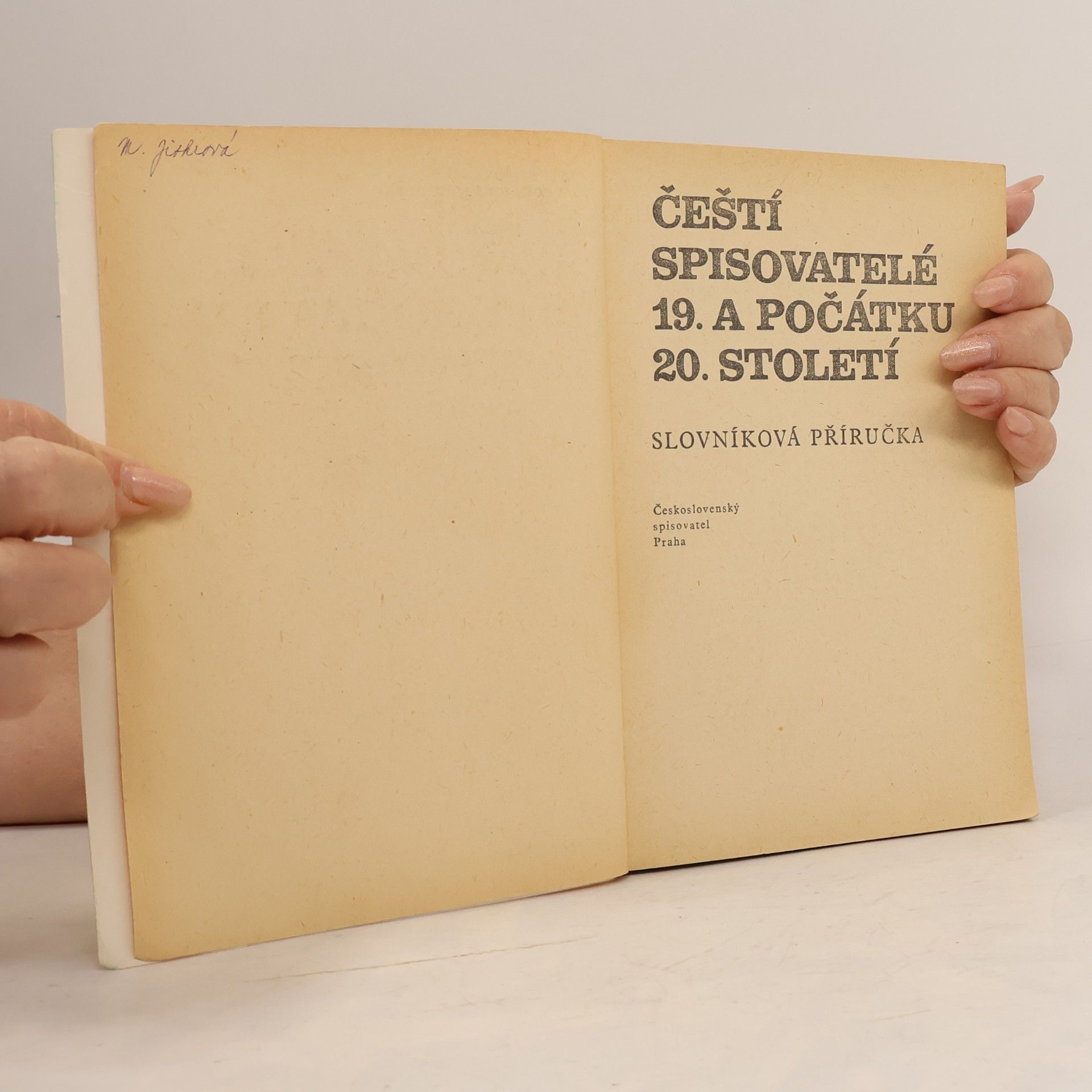 Kolektiv autorů Čeští spisovatelé 19. a počátku 20. století