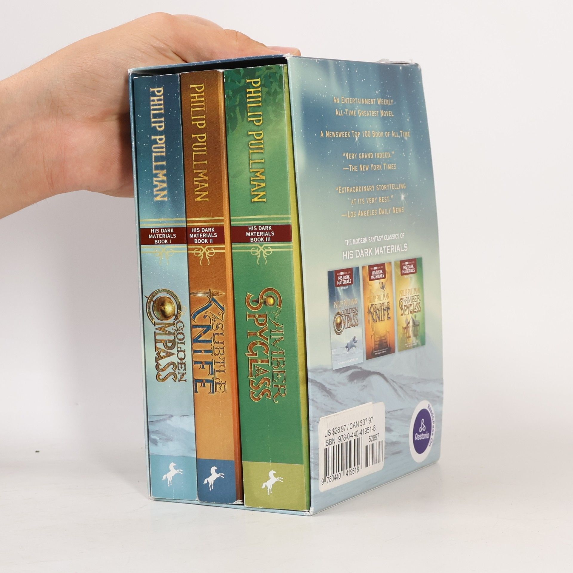 Philip Pullman His Dark Materials 3-Book Boxed Set
