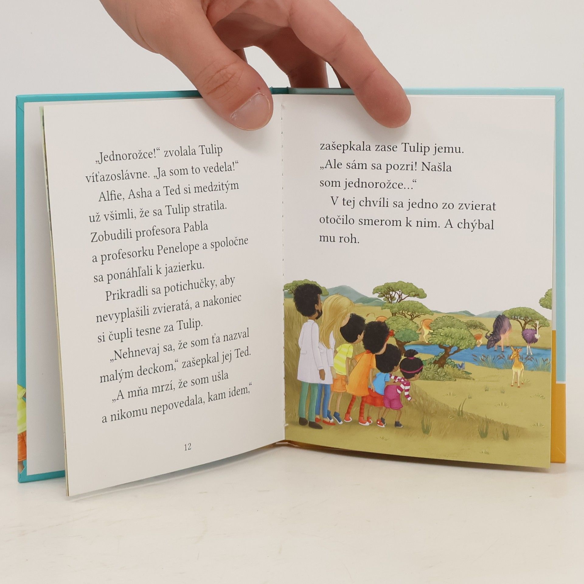 Cressida Cowell Stromovic dvojčata a jejich dobrodružství v divočině. Dvojčata potkávají zebru kvaga