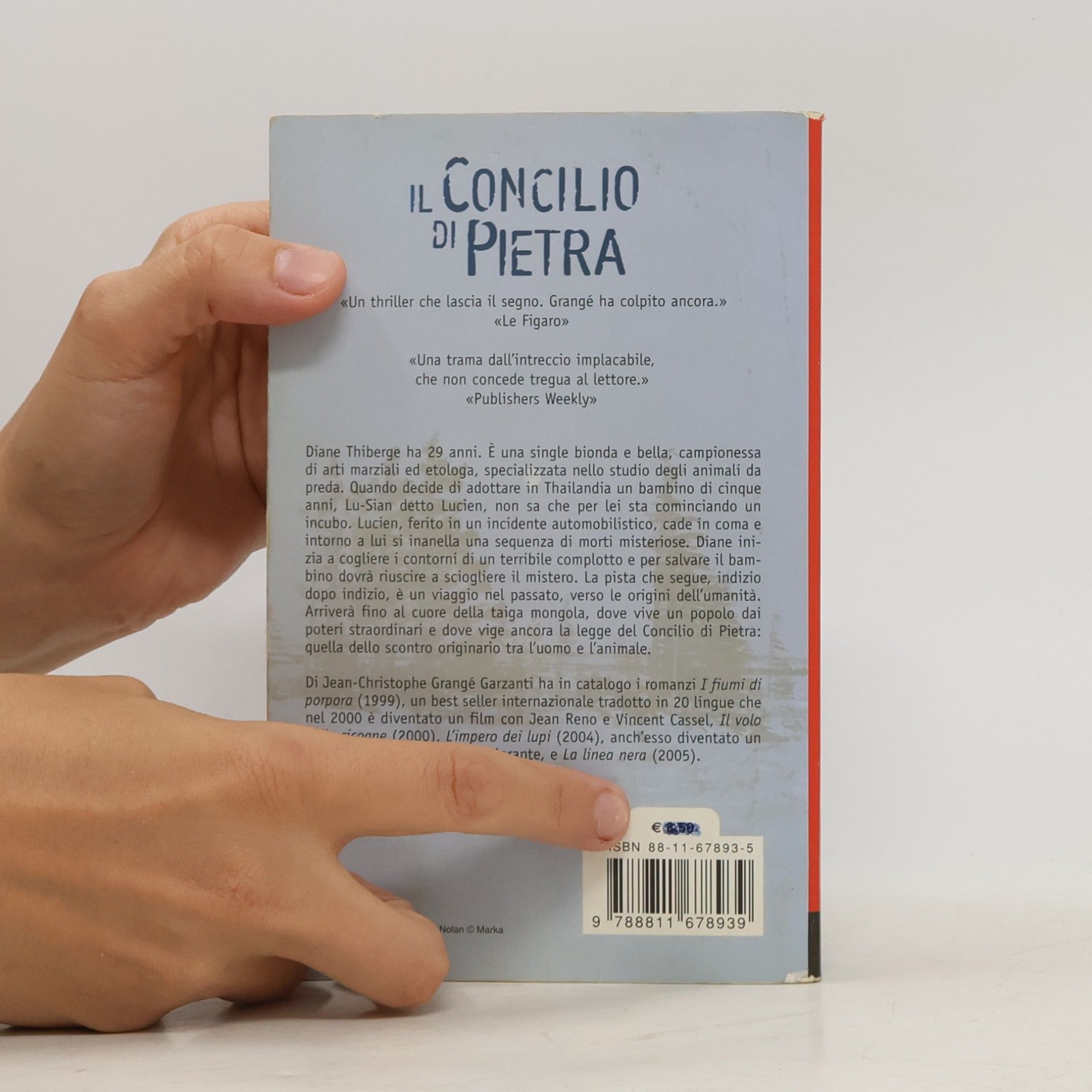 Jean Christophe Grangé Gli elefanti. Thriller: Il concilio di pietra