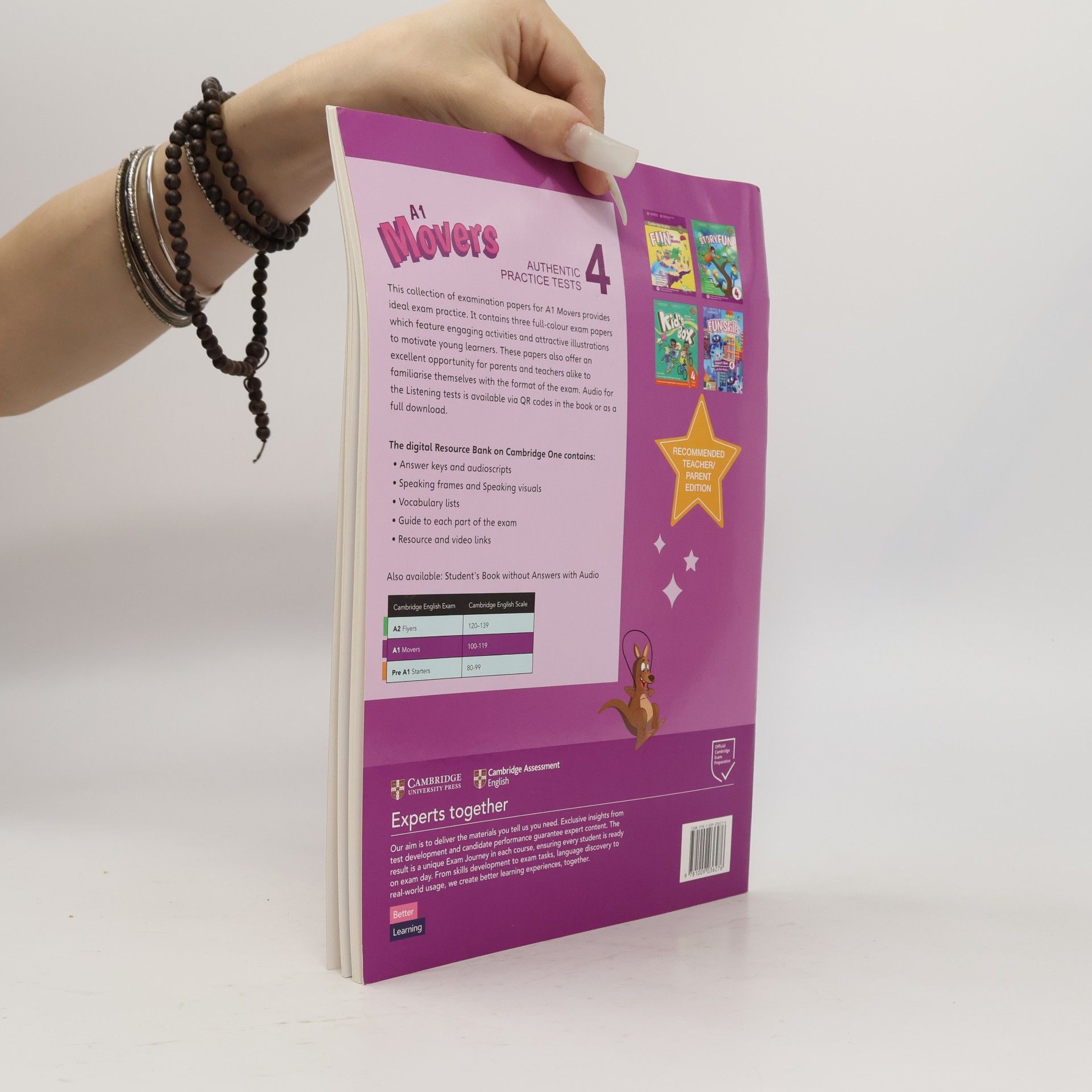 Autores varios A1 Movers 4 Student's Book With Answers With Audio With Resource Bank