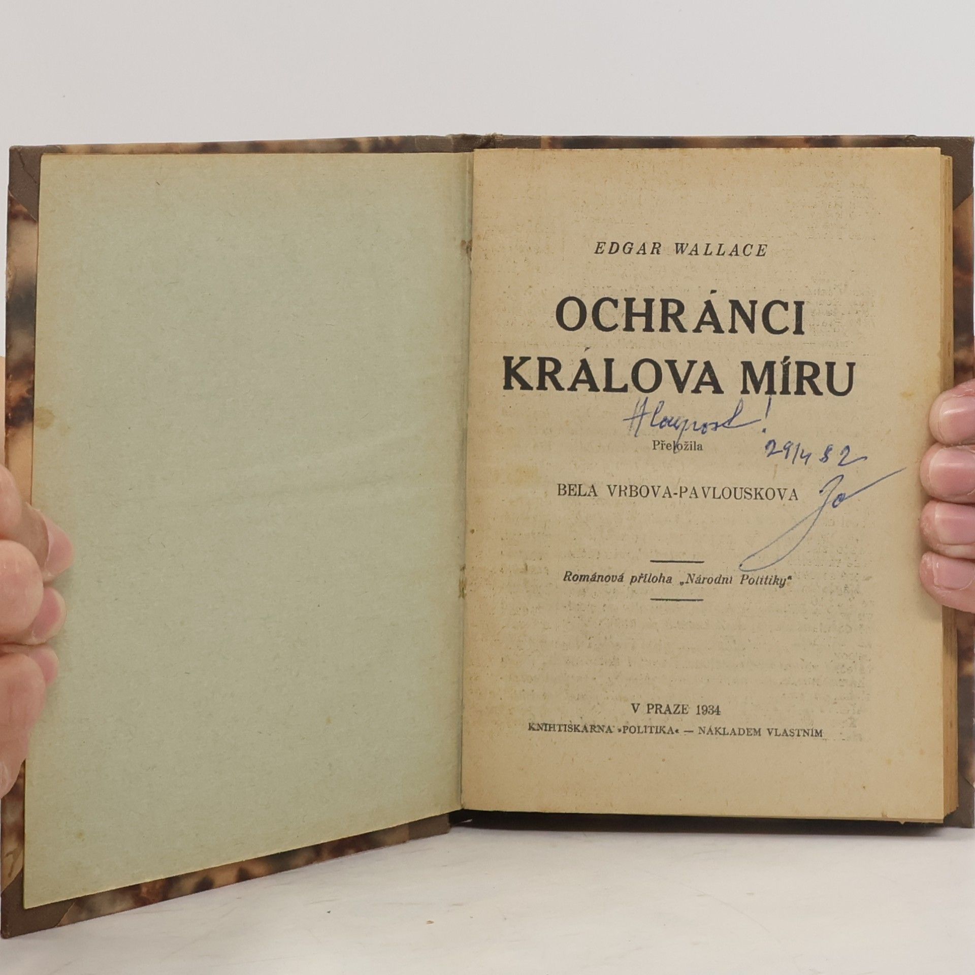 Edgar Wallace Ochránci králova míru