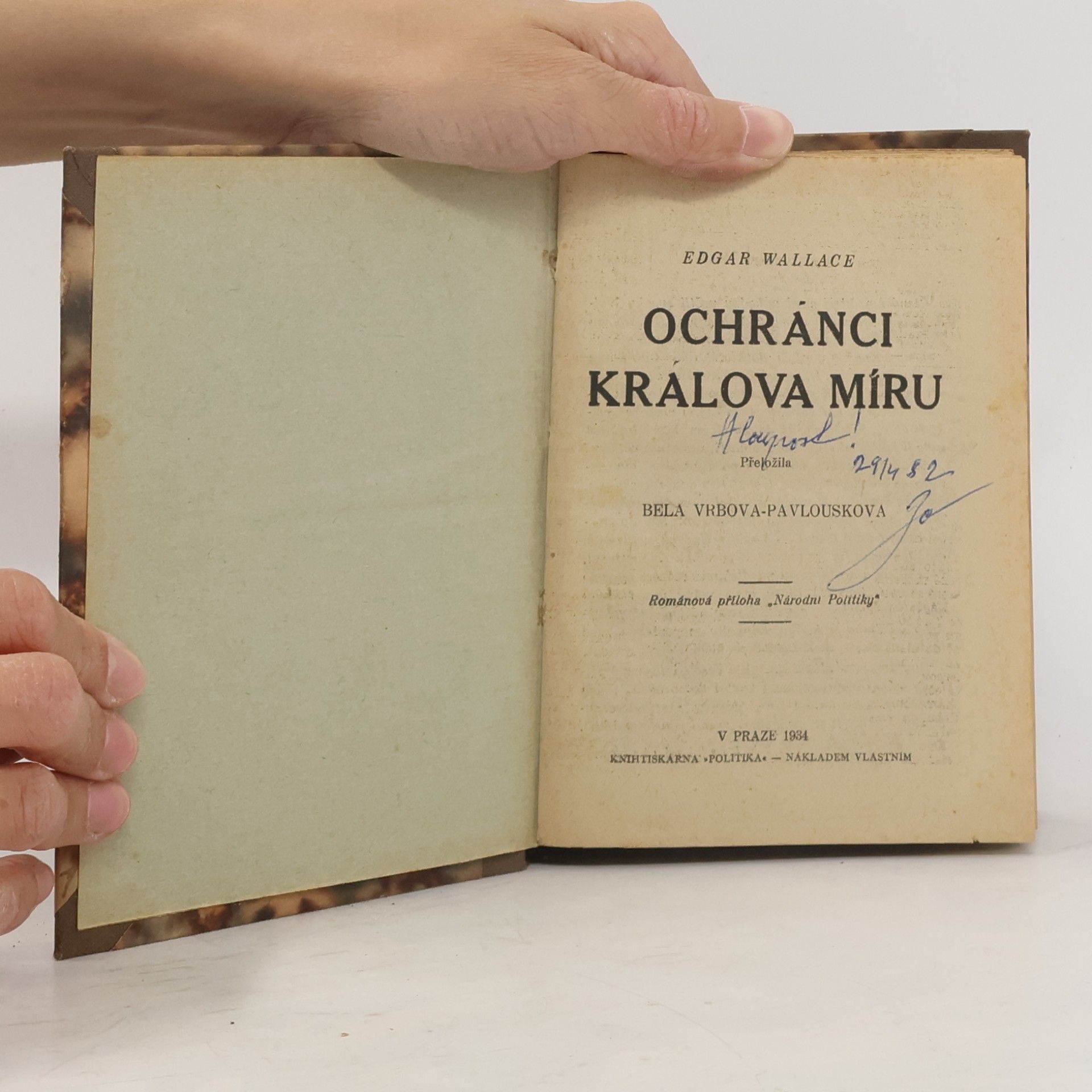 Edgar Wallace Ochránci králova míru