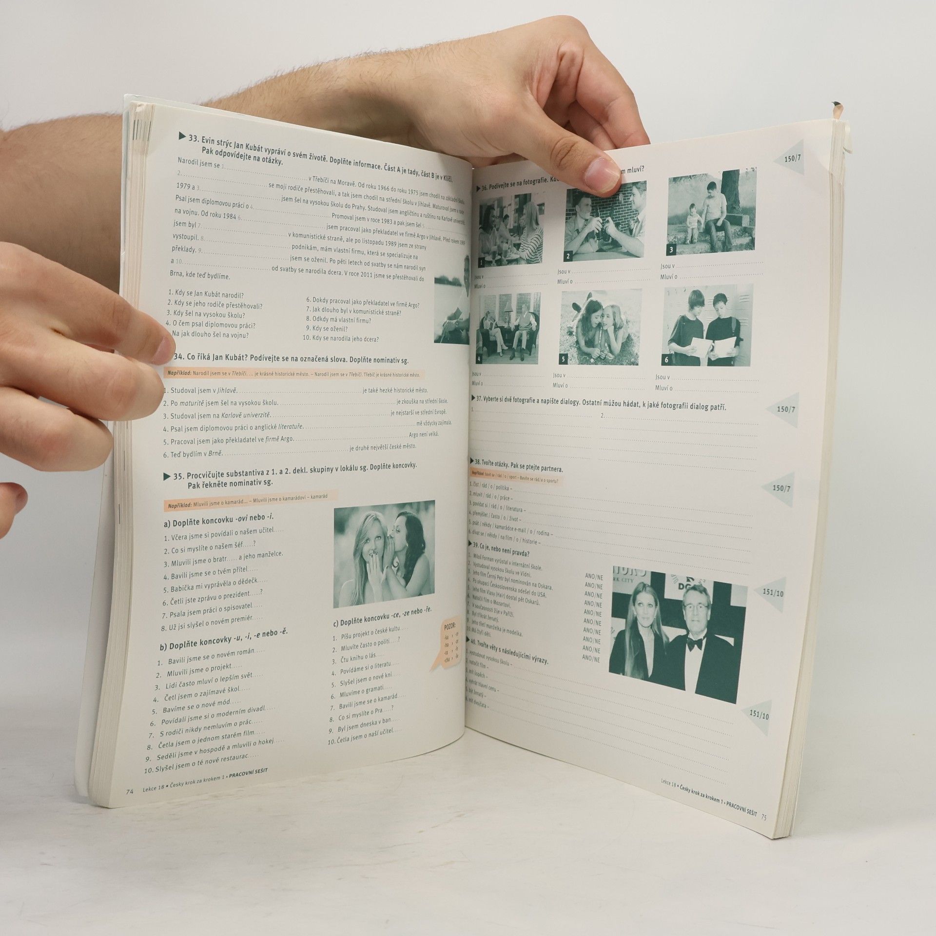 Lída Holá Česky krok za krokem 1. A1-A2. Pracovní sešit 13–24