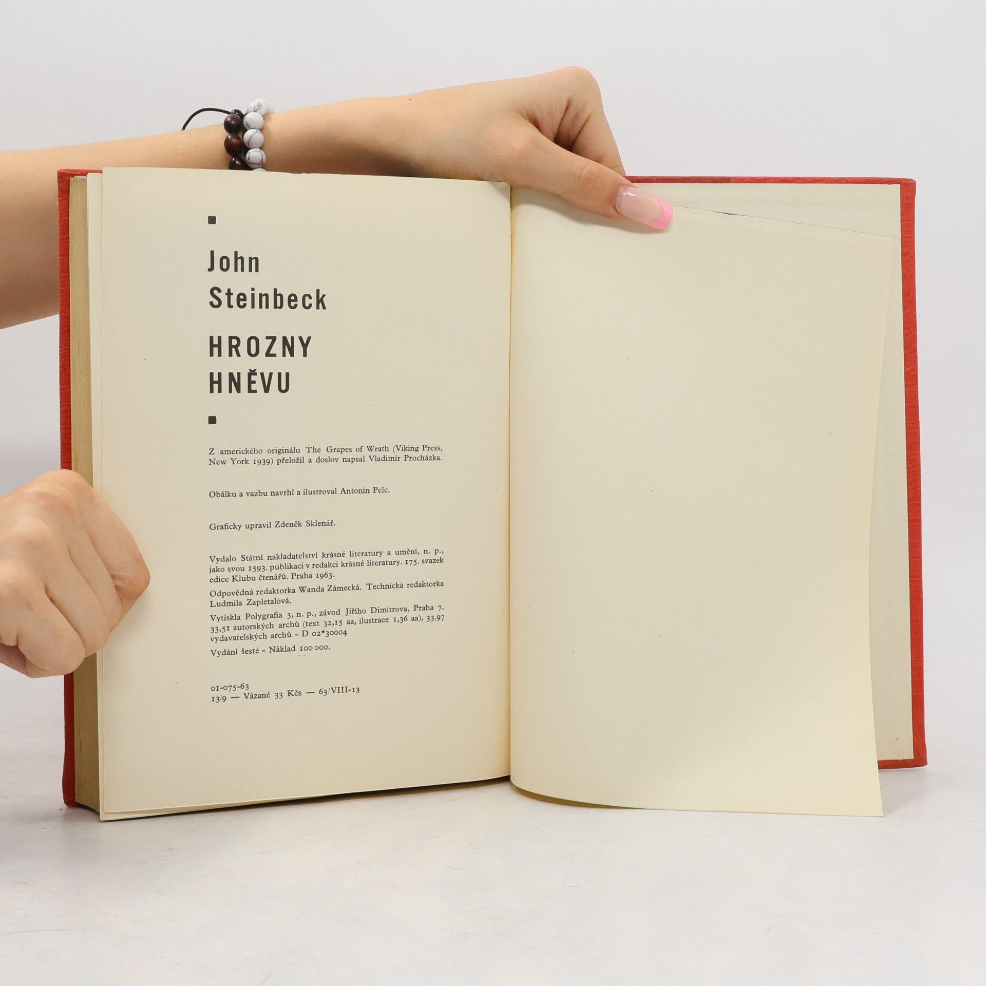 John Steinbeck Hrozny Hněvu