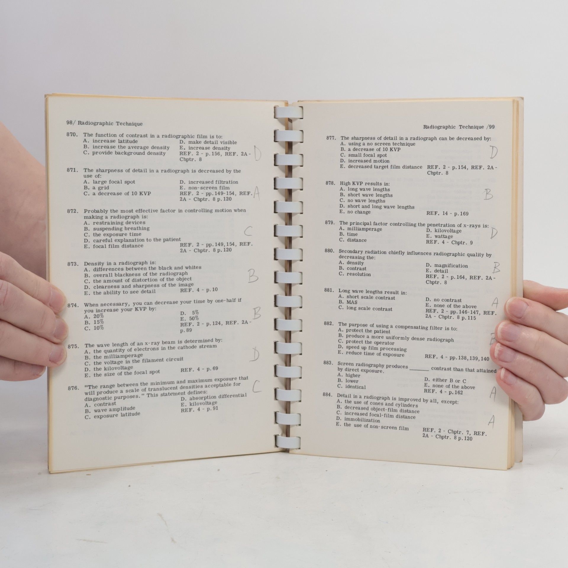 Richard C. Kebart X-Ray Technology Examination Review Book - Second Edition