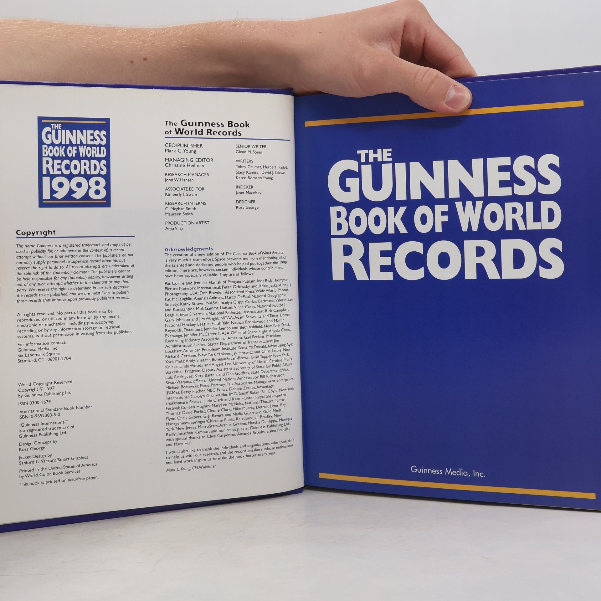 Christine Heilman Guinness Book of World Records 1998