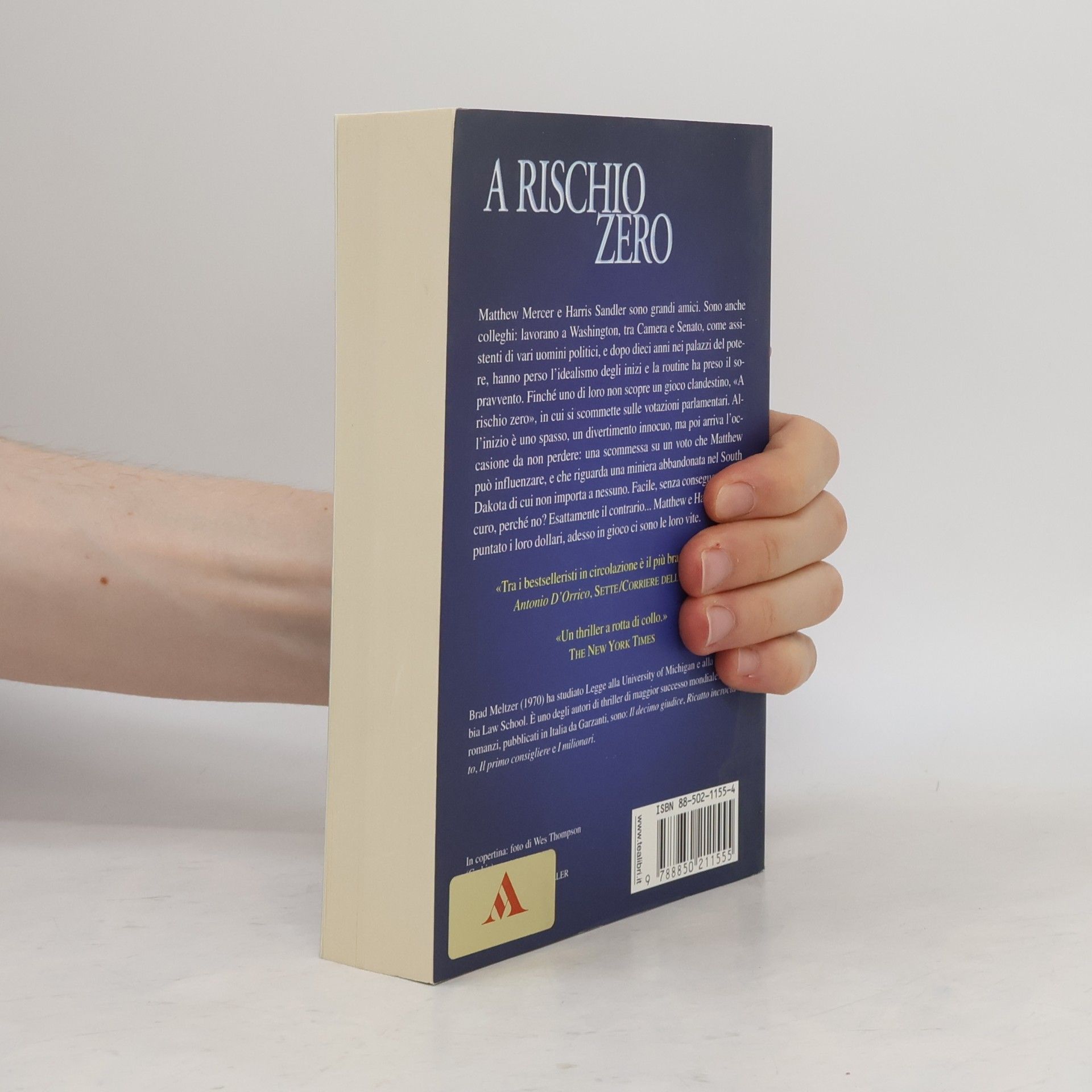 Brad Meltzer Teadue: A rischio zero