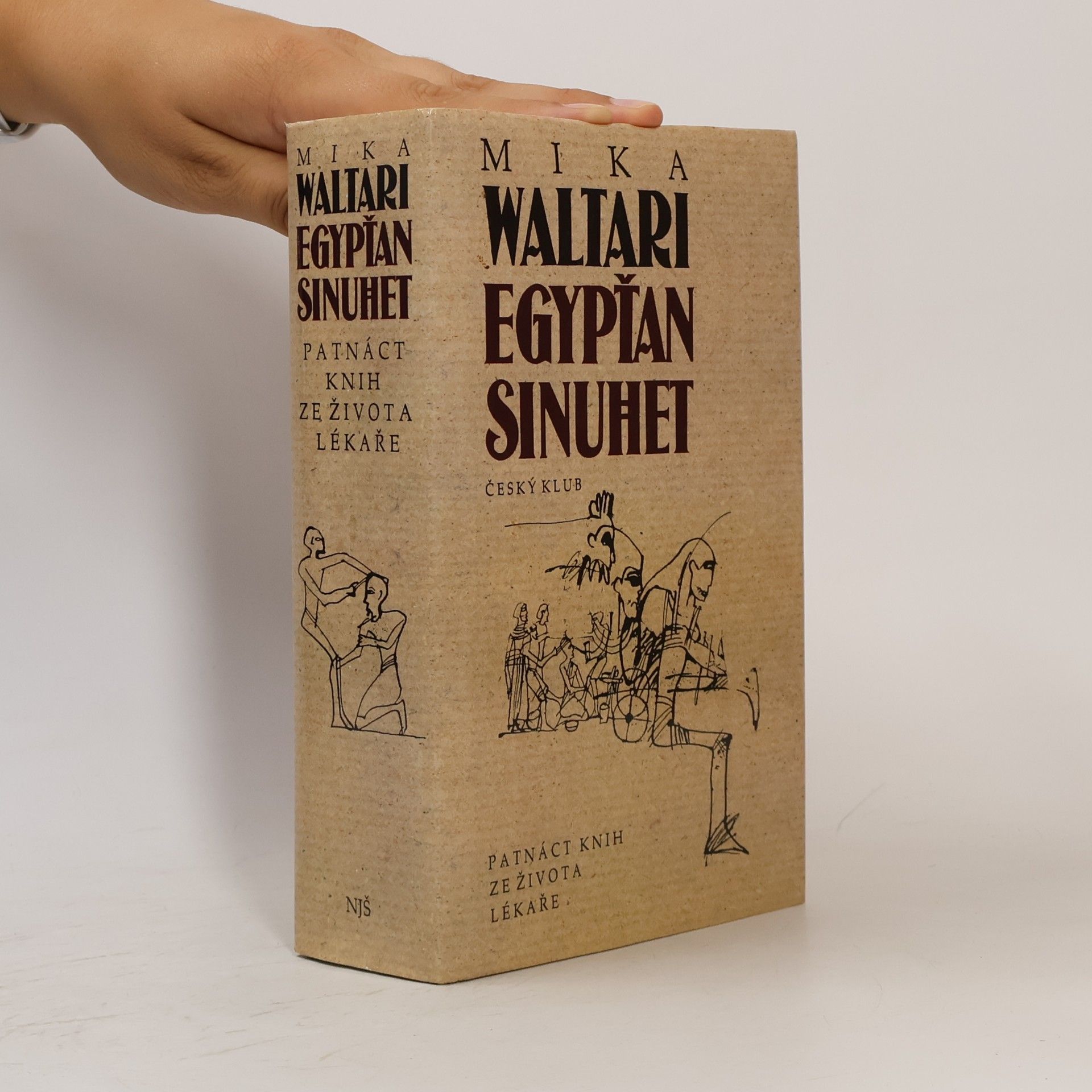 Mika Waltari Egypťan Sinuhet - patnáct knih ze života lékaře