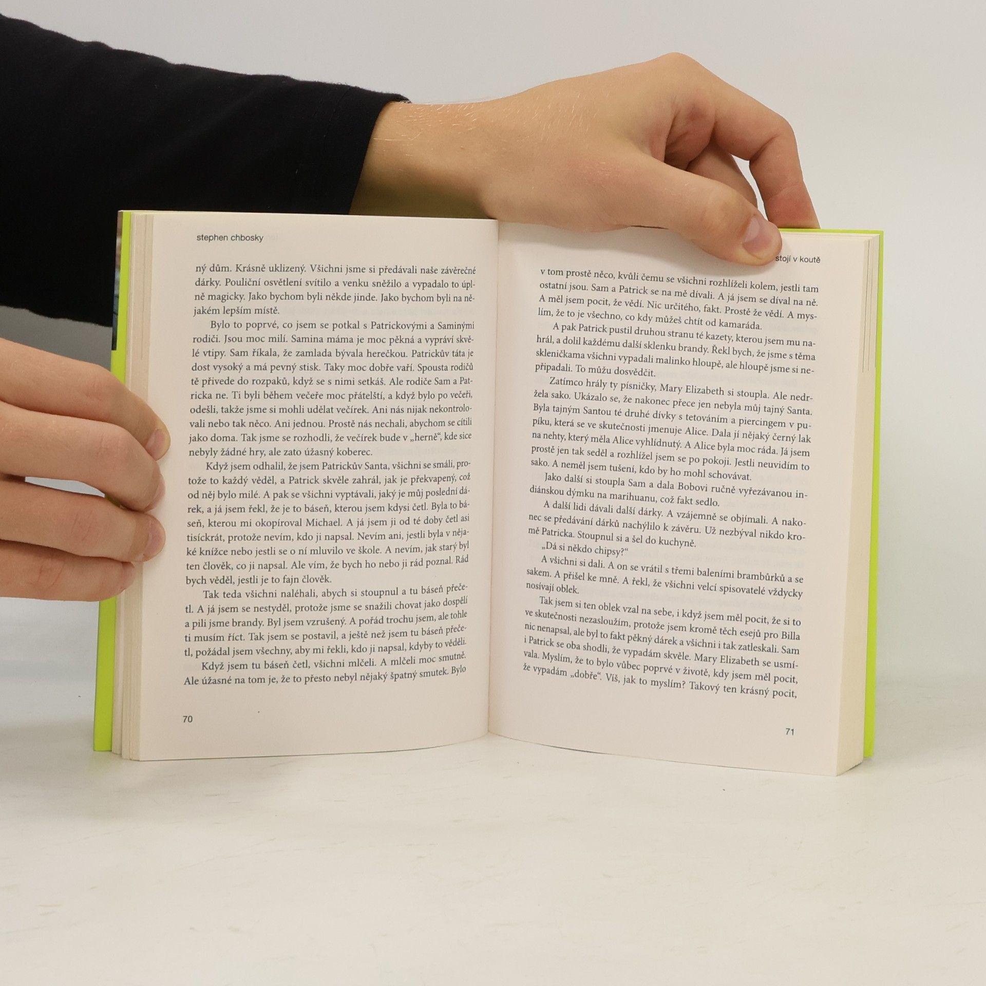 Stephen Chbosky Ten, kdo stojí v koutě