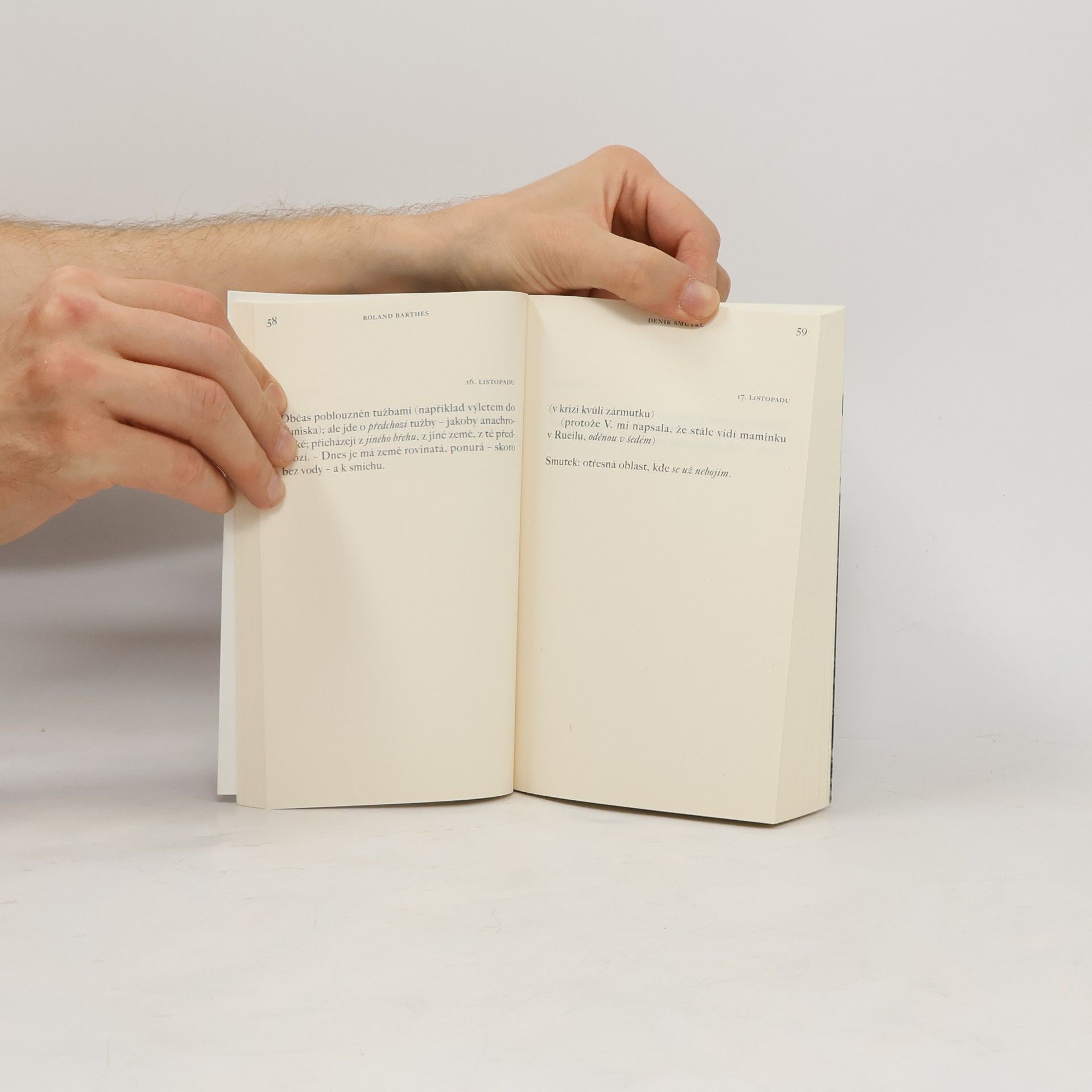 Roland Barthes Deník smutku