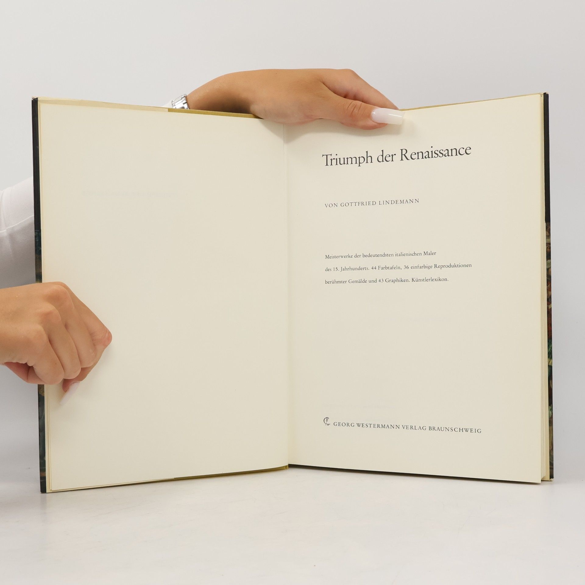 Gottfried Lindemann Triumph der Renaissance