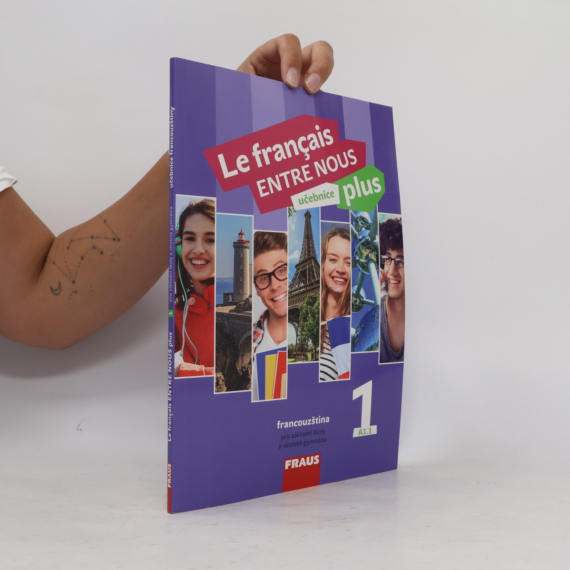 Danièle Geffroy Konštacký Le français entre nous plus 1 : učebnice : francouzština pro základní školy a víceletá gymnázia
