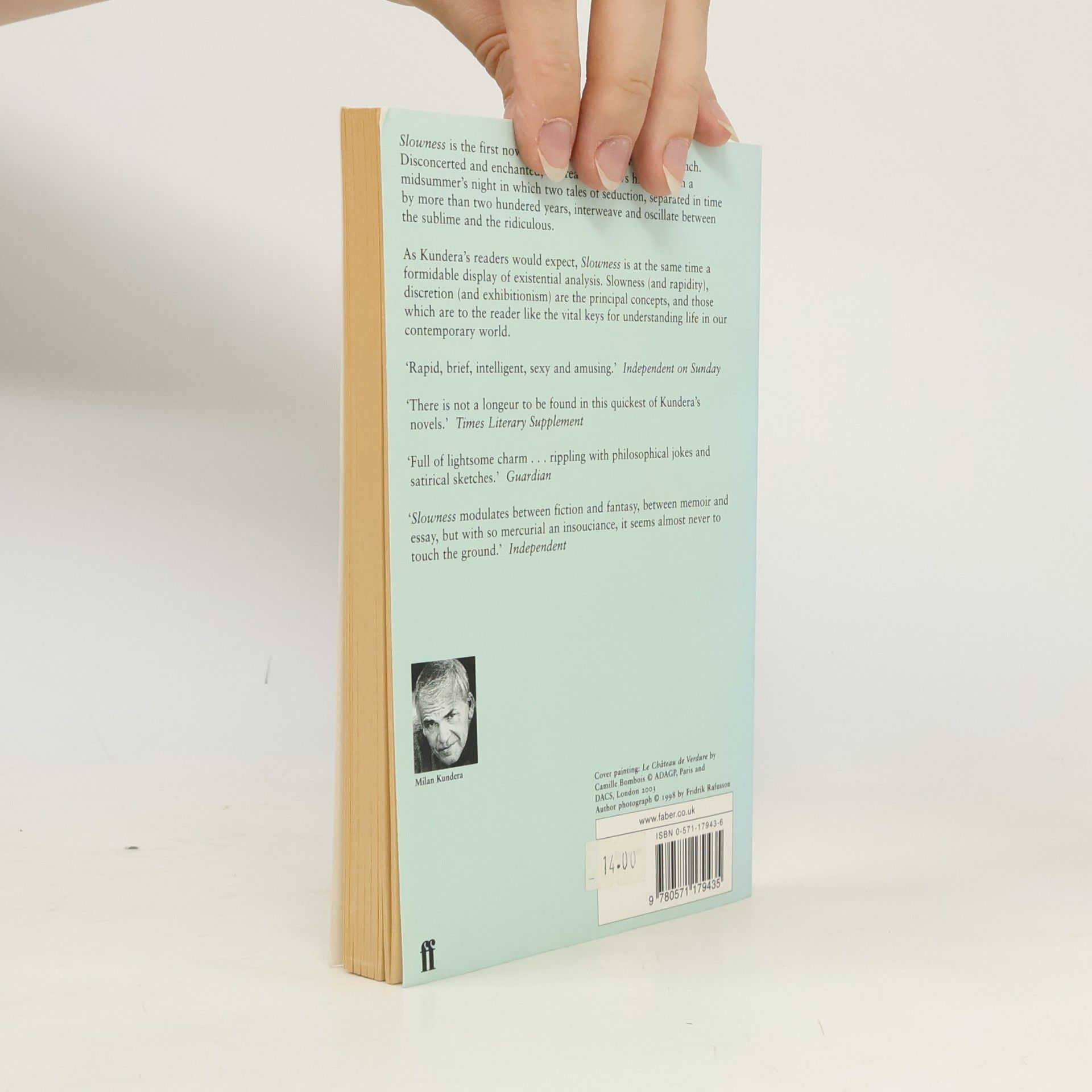Milan Kundera Slowness
