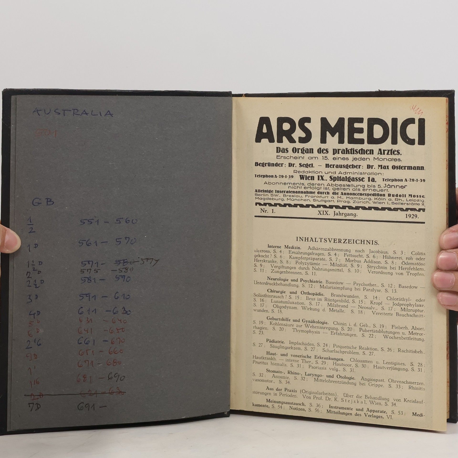kolektiv Ars Medici 1929