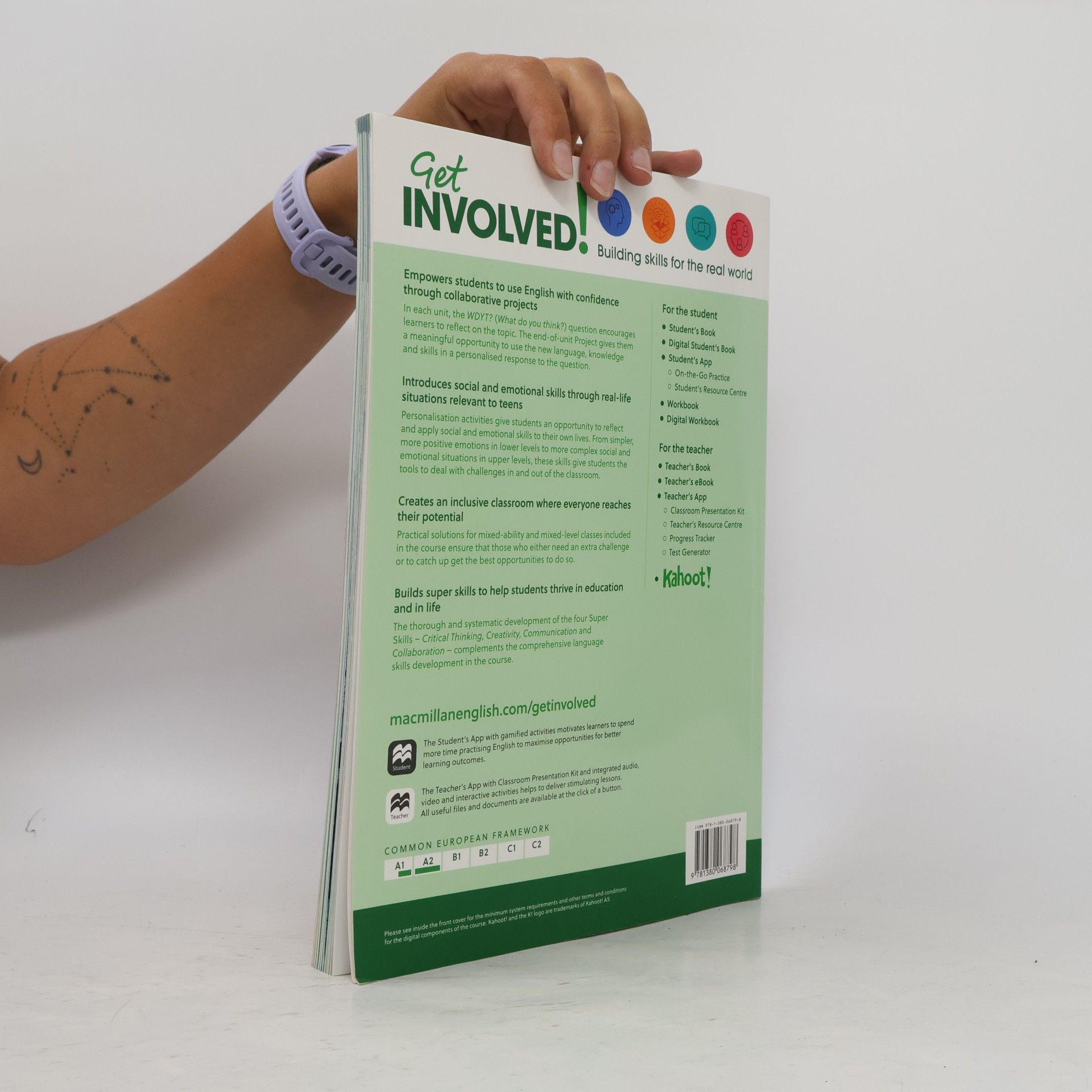 Macmillan Education Get Involved! A2 Student´s Book with Student´s App and Digital Student´s Book