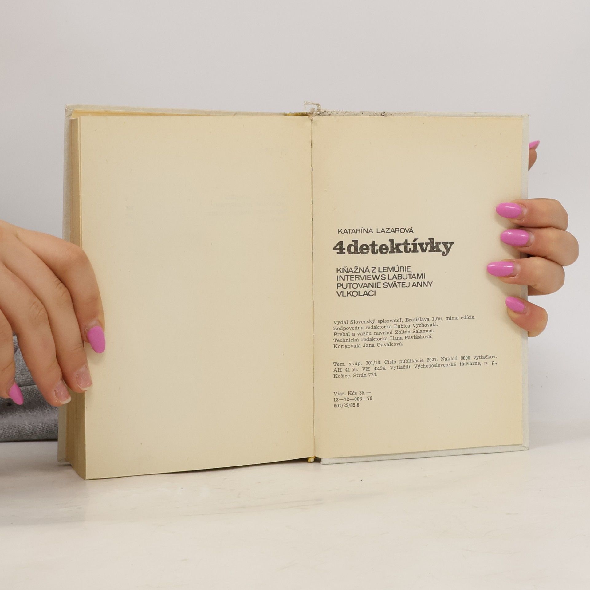 Katarína Lazarová 4 detektívky