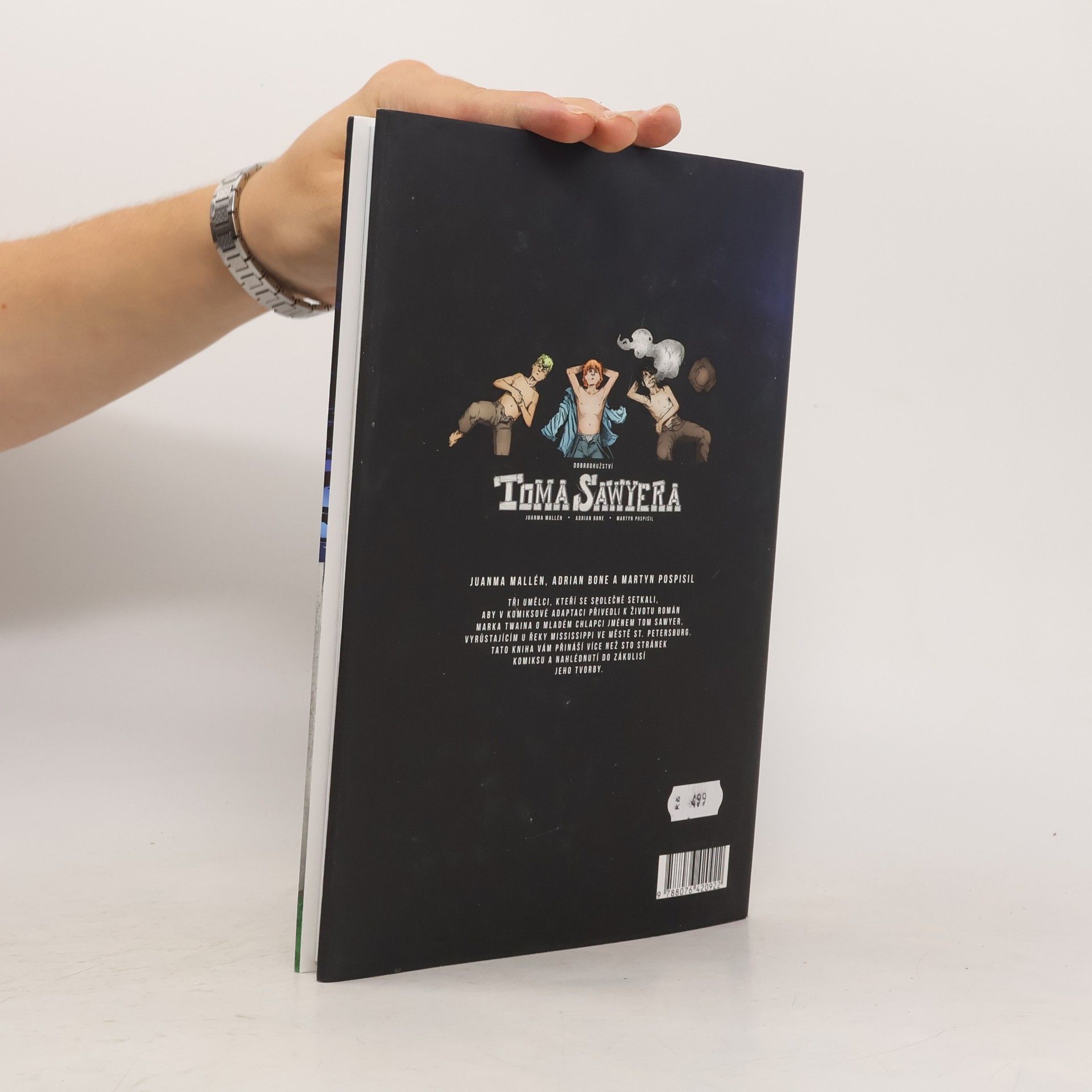 Mark Twain Dobrodružství Toma Sawyera - grafický román