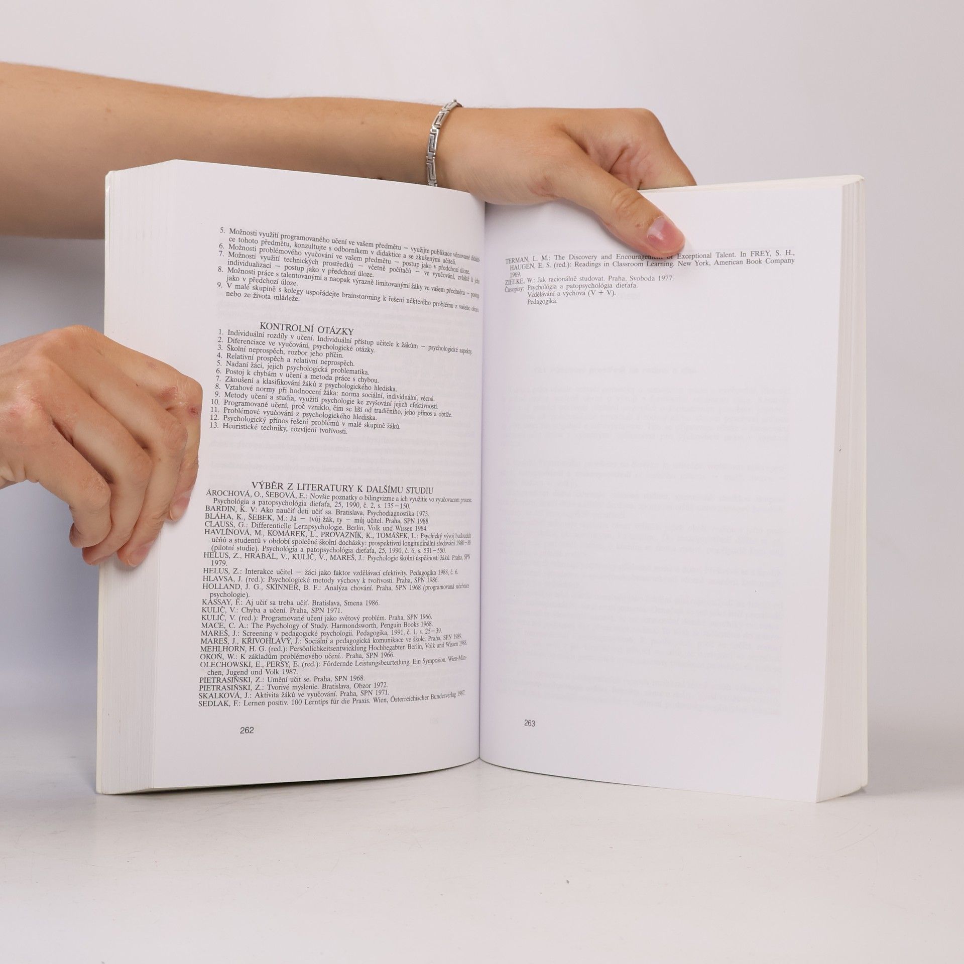 Jan Čáp Psychologie výchovy a vyučování