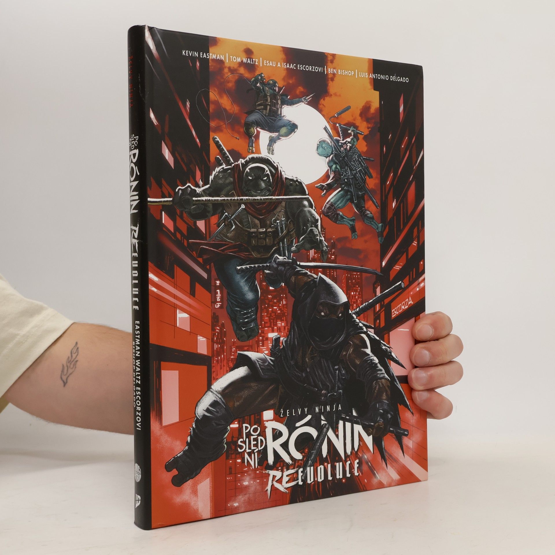 Tom Waltz Želvy Ninja: Poslední Rónin - REevoluce